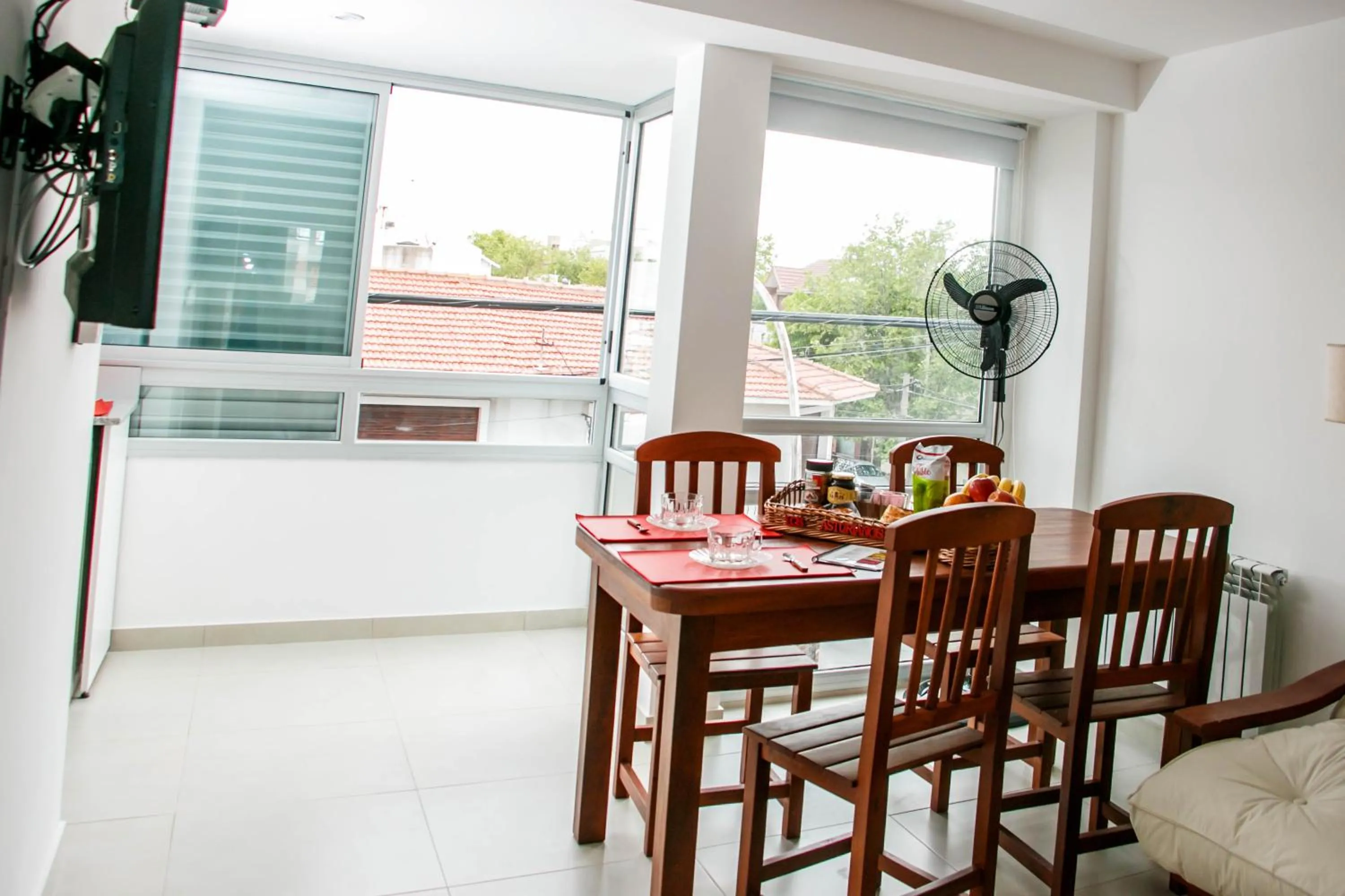 Communal lounge/ TV room in Los Asturianos APART amentos 1 y 2 Mar del Plata