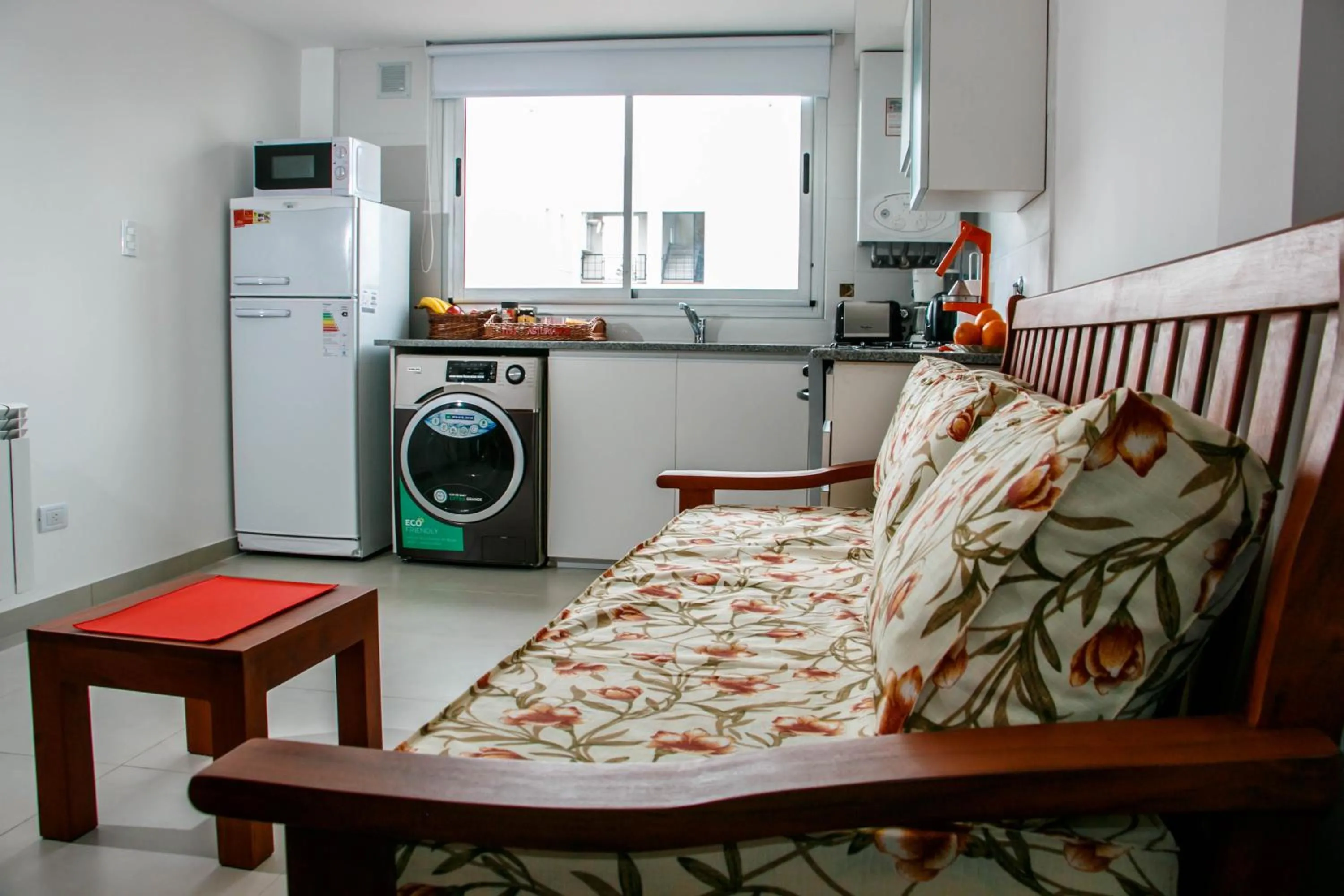 Communal lounge/ TV room in Los Asturianos APART amentos 1 y 2 Mar del Plata