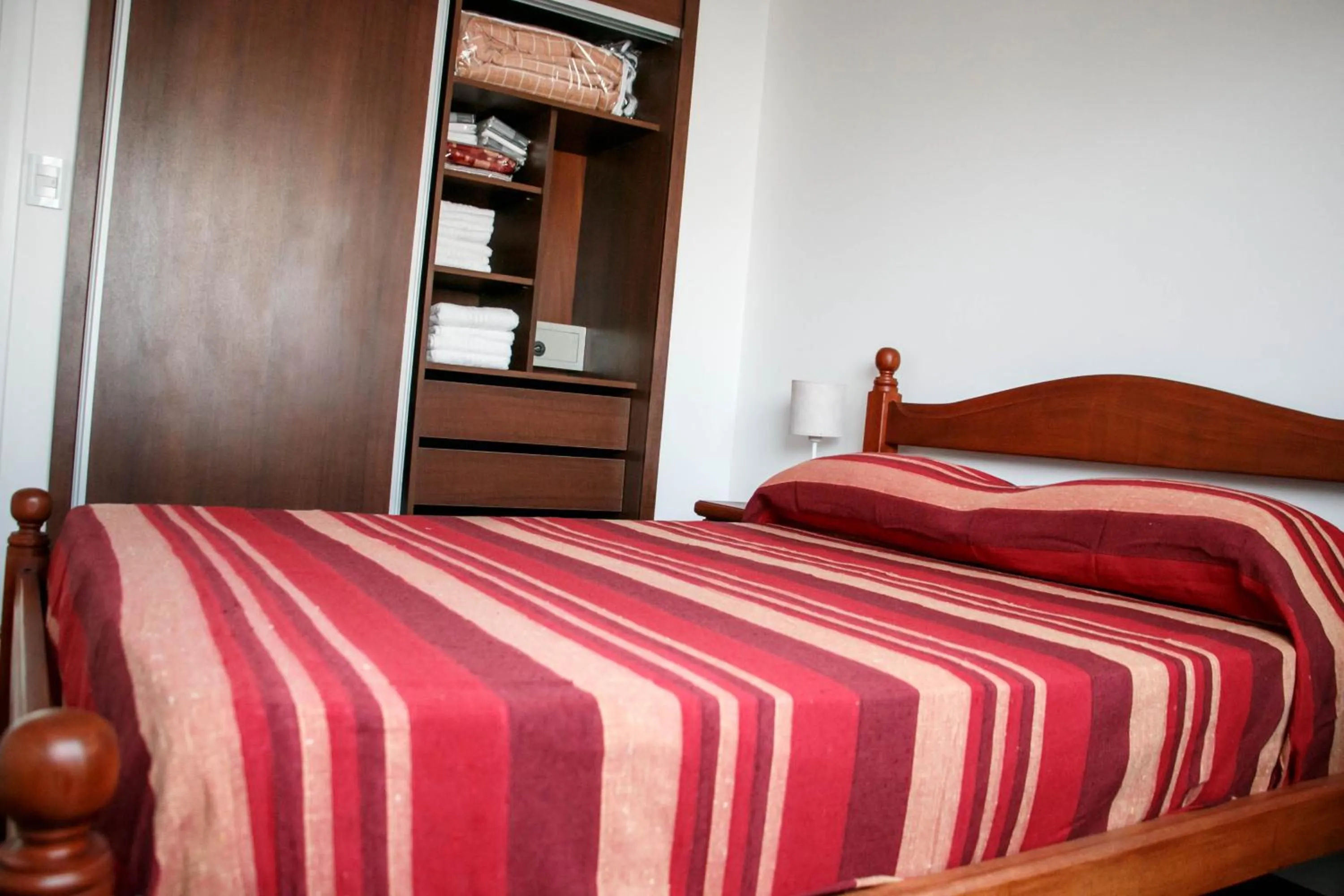 Decorative detail, Bed in Los Asturianos APART amentos 1 y 2 Mar del Plata