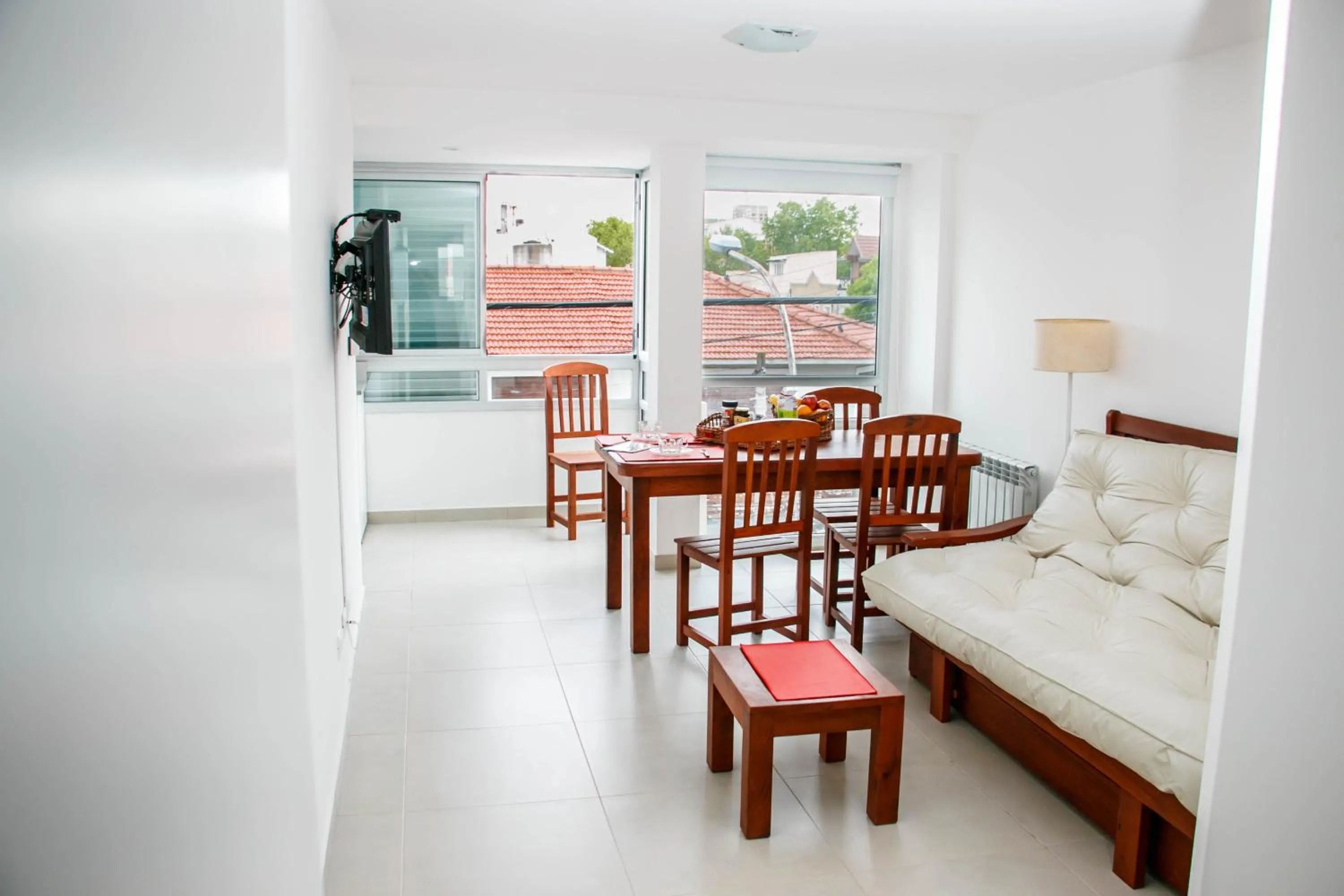 Communal lounge/ TV room in Los Asturianos APART amentos 1 y 2 Mar del Plata