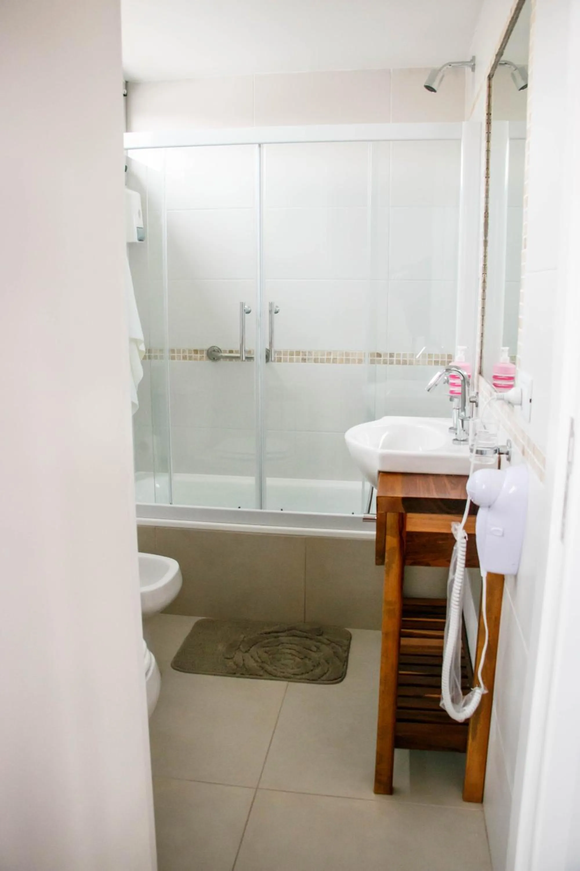 Bathroom in Los Asturianos APART amentos 1 y 2 Mar del Plata