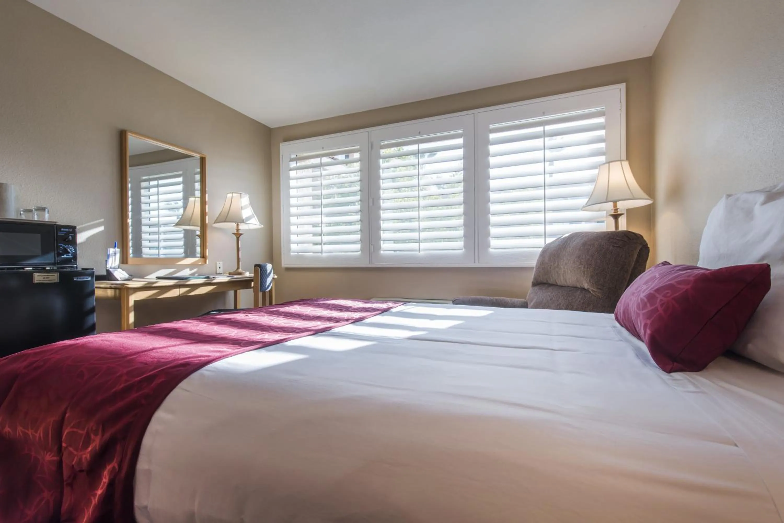 Bed in Grand Vista Hotel