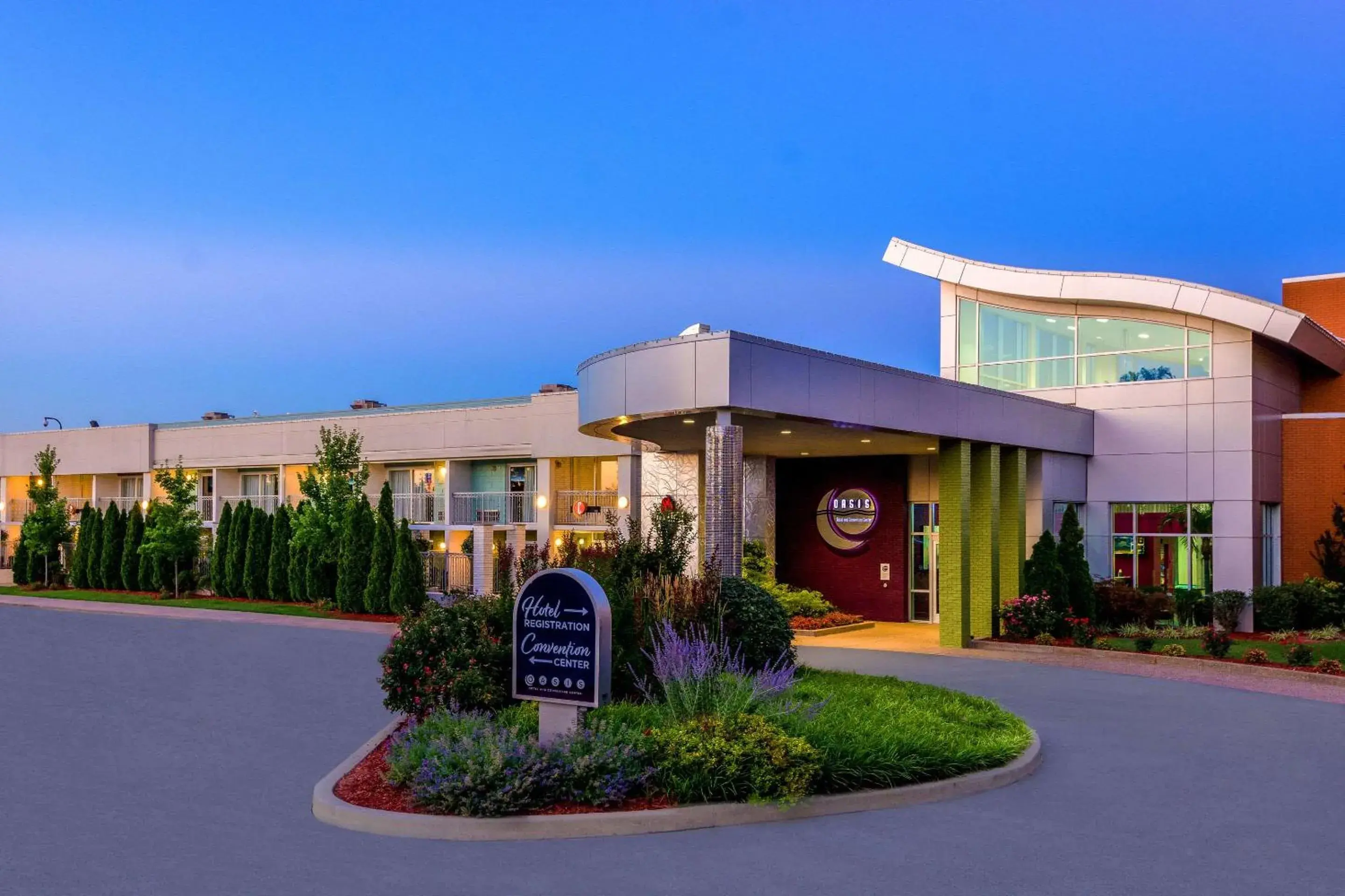 Property building in Oasis Hotel and Conv Center, an Ascend Collection Hotel Property building in Oasis Hotel and Conv Center, an Ascend Collection Hotel