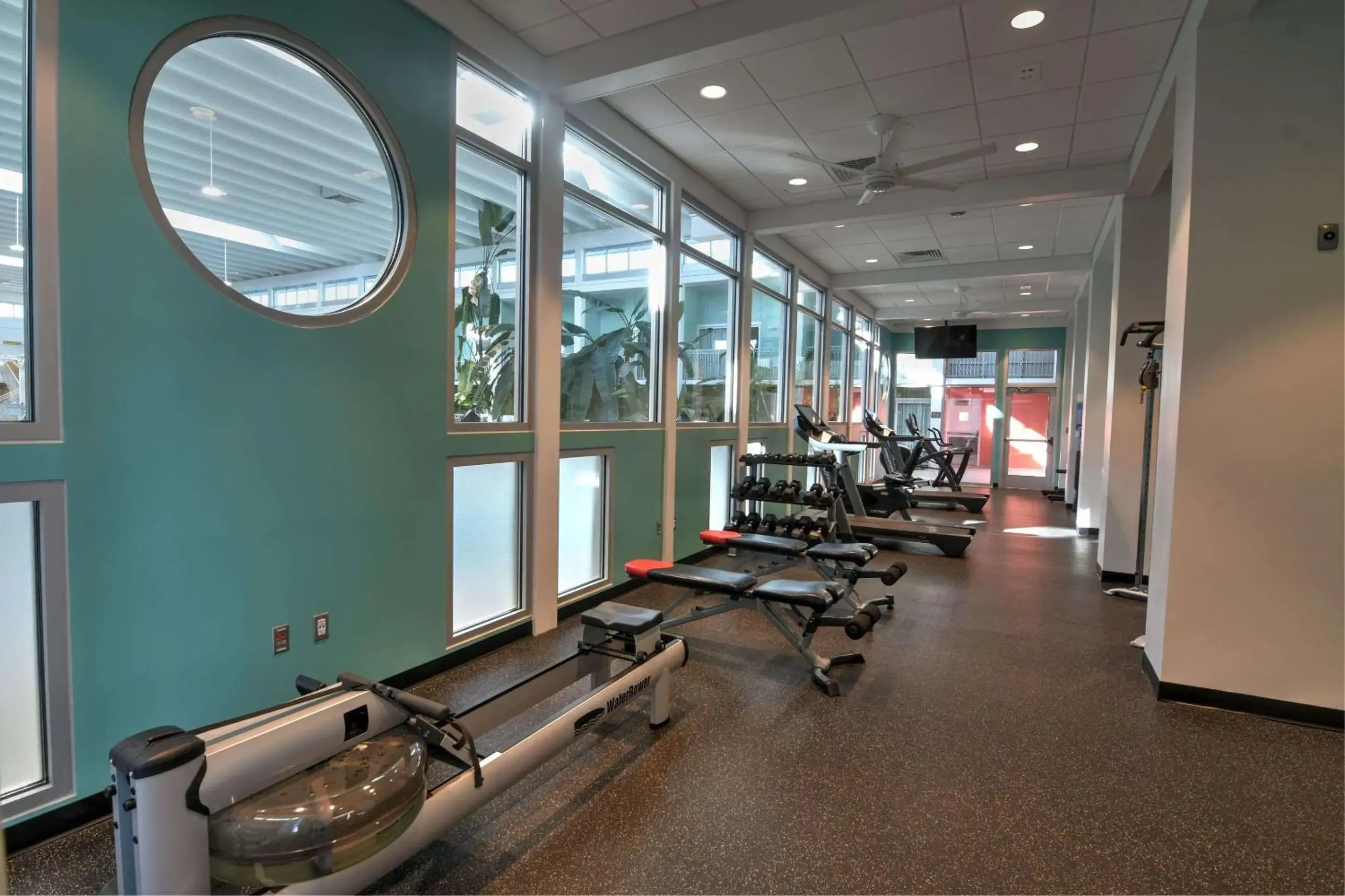 Fitness centre/facilities in Oasis Hotel and Conv Center, an Ascend Collection Hotel Fitness centre/facilities in Oasis Hotel and Conv Center, an Ascend Collection Hotel