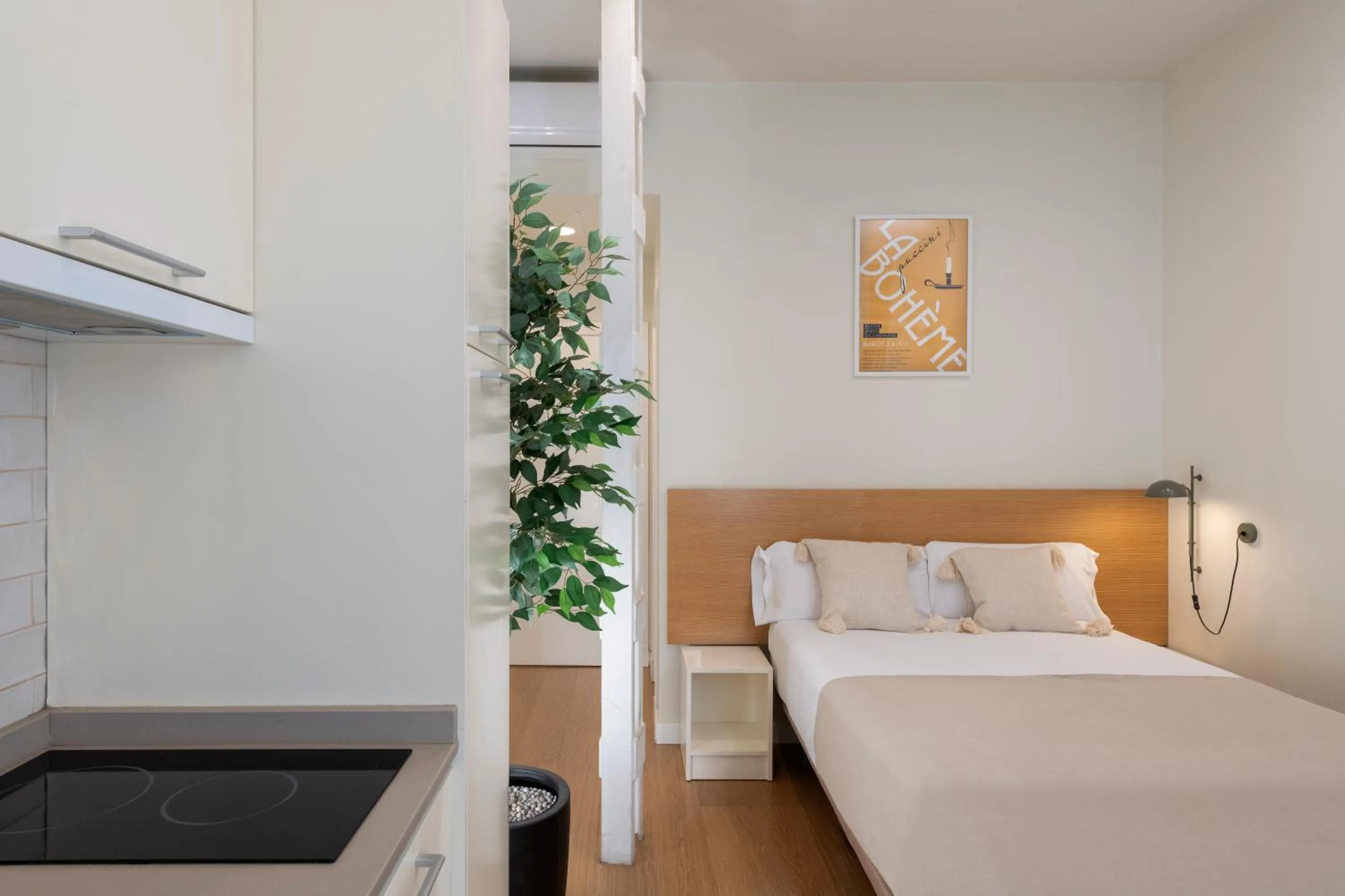 Bedroom, Bed in Ópera Apartments Alameda