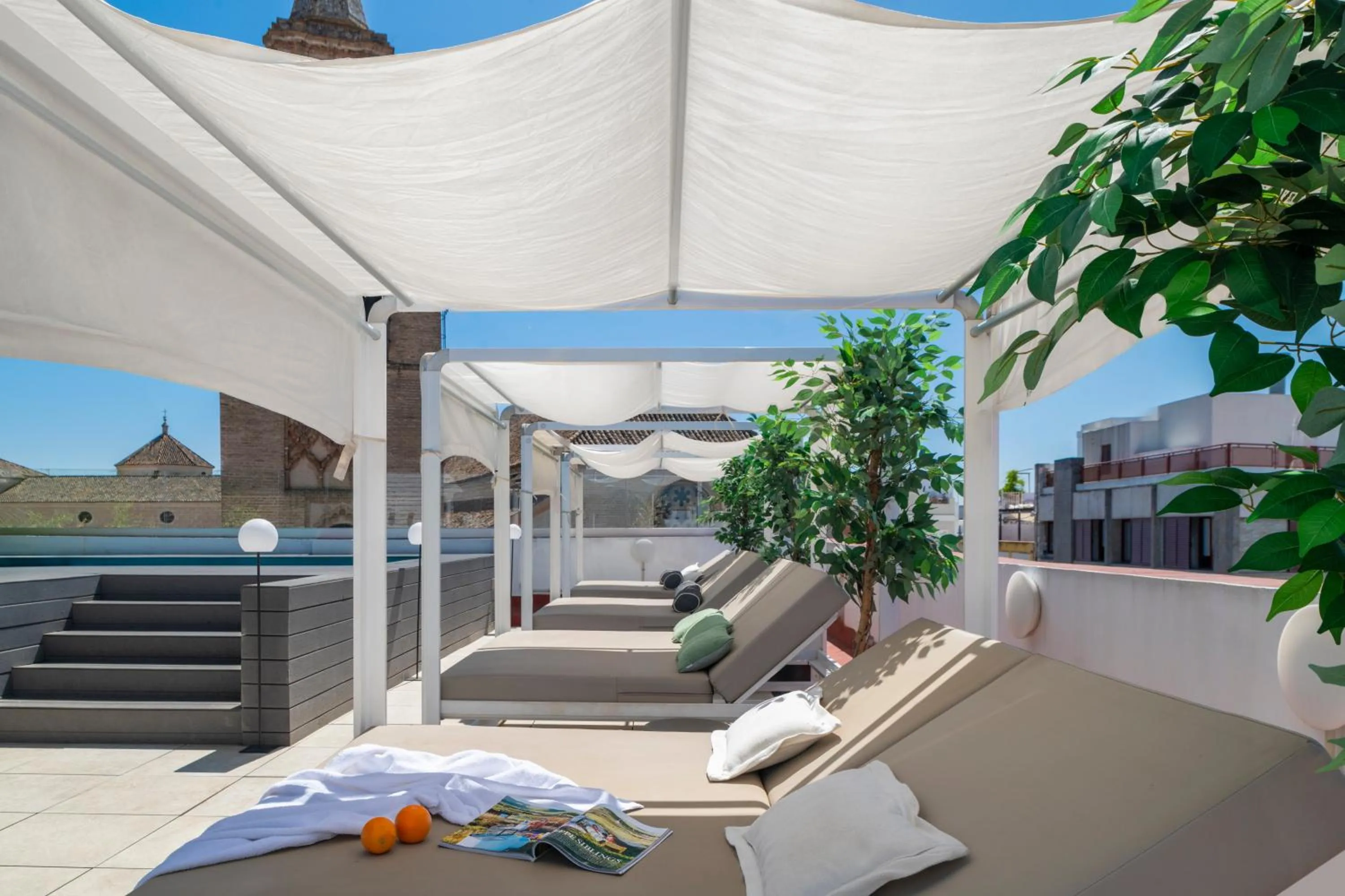 Balcony/Terrace in Ópera Apartments Alameda