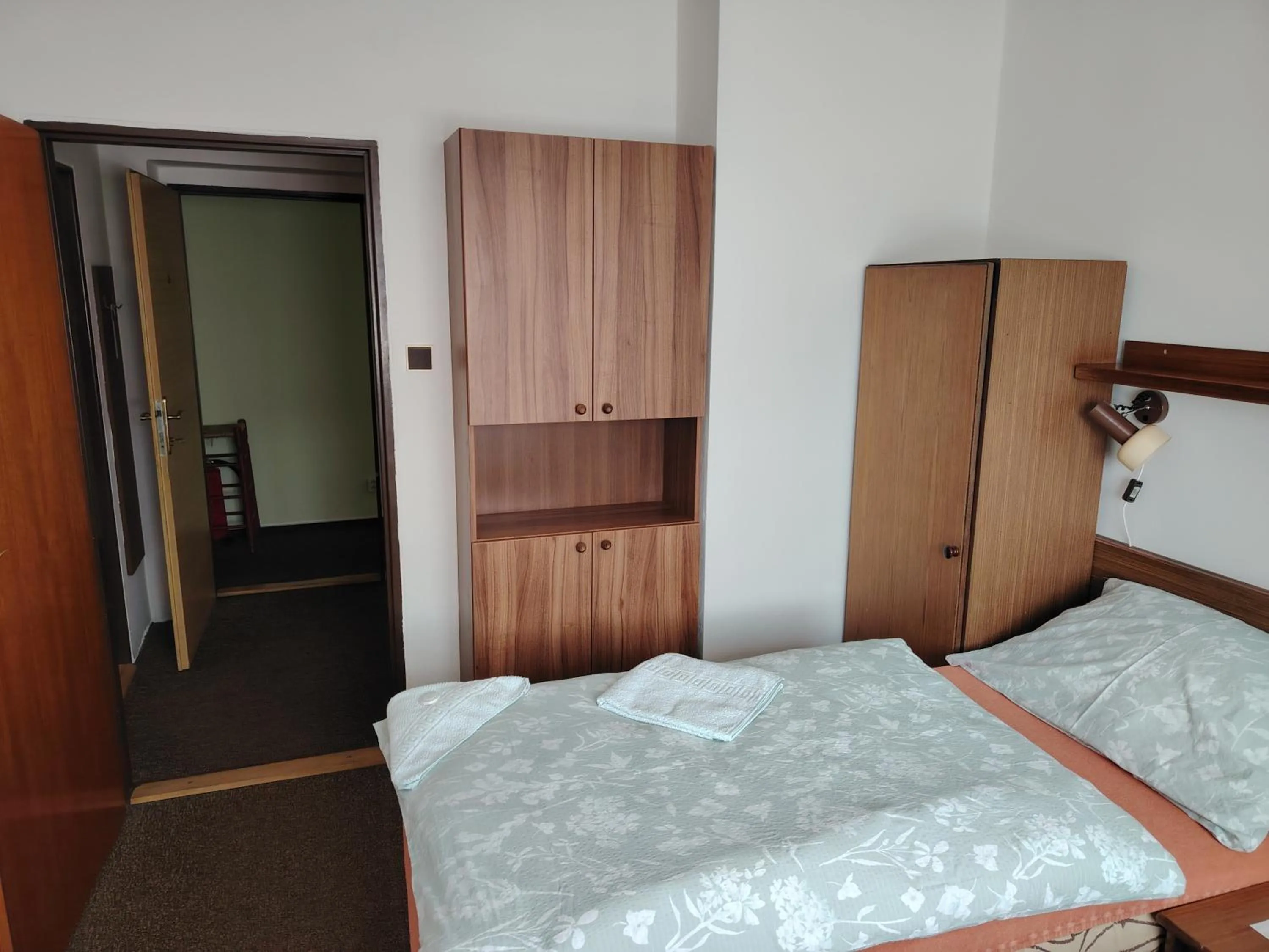 Bedroom, Bed in Pension Sparta