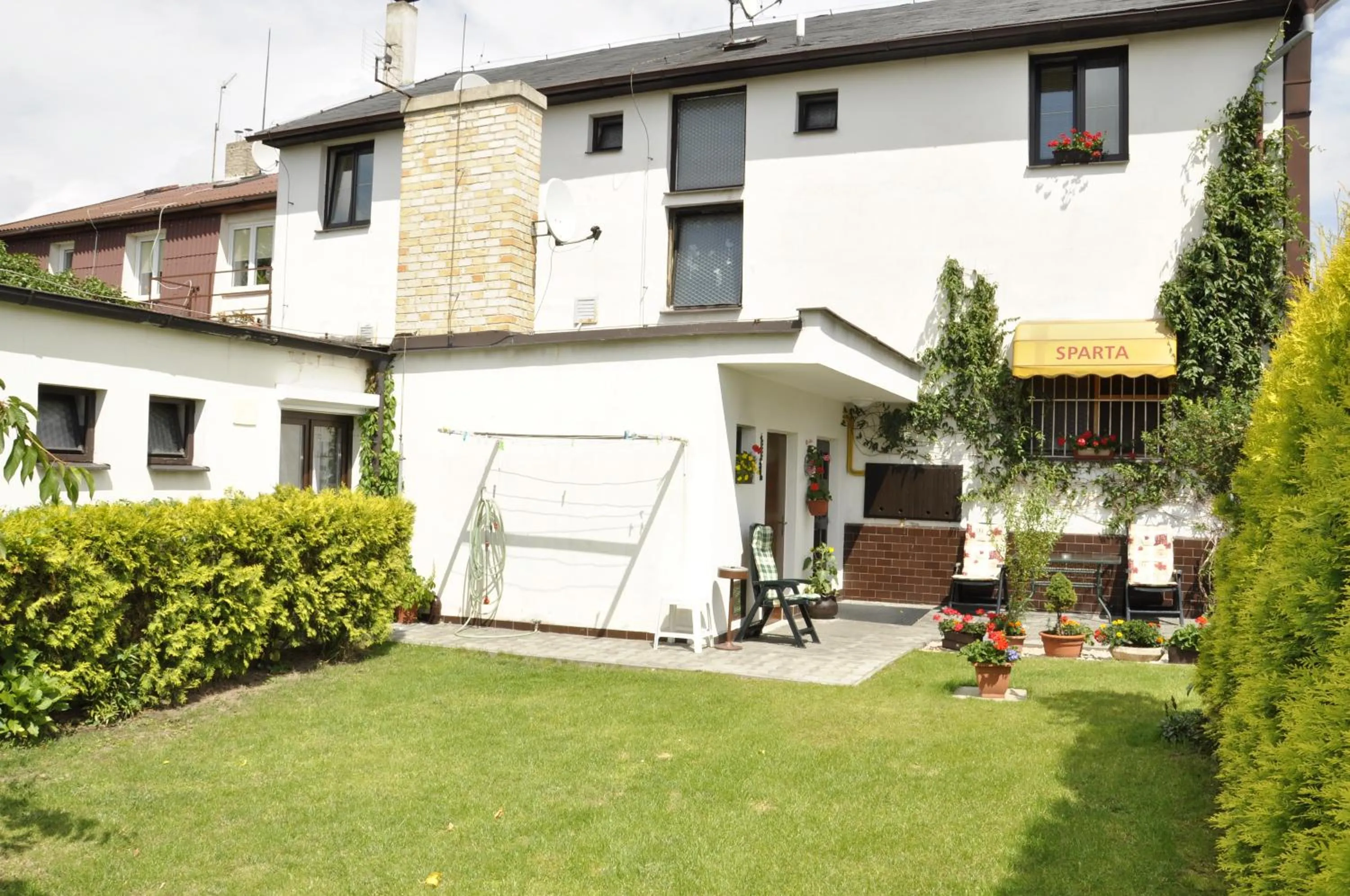 Garden in Pension Sparta