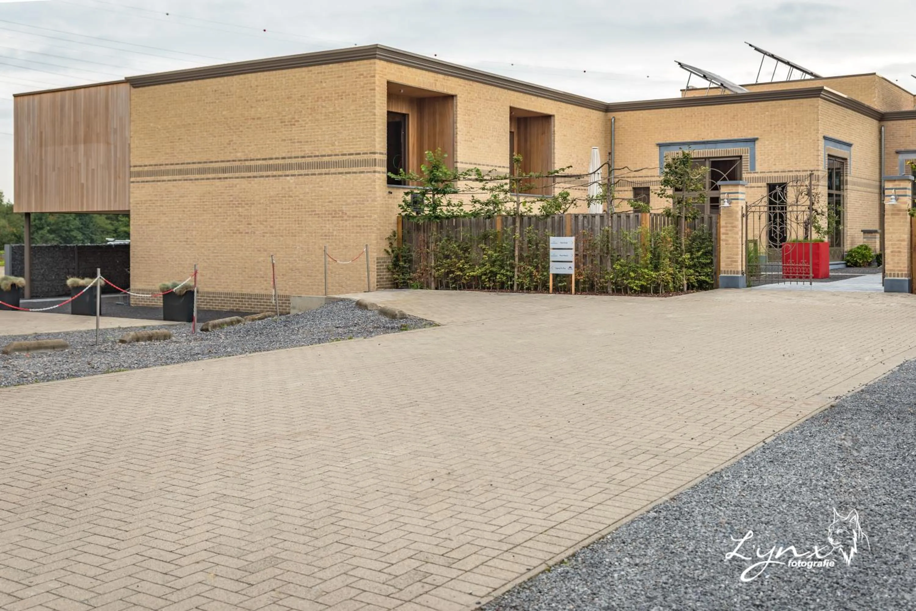 Facade/entrance in De Vesten Comfort Lodge