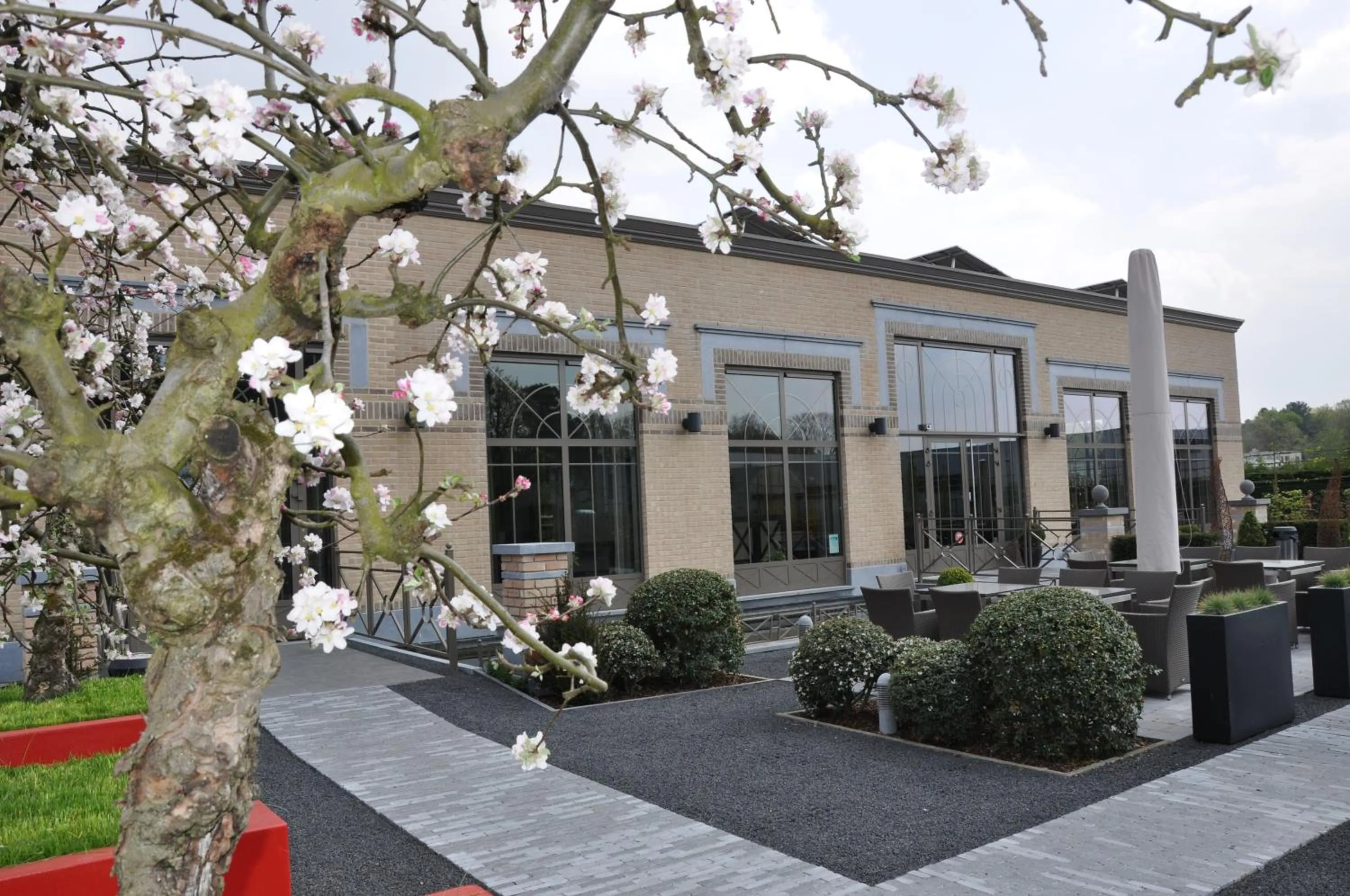 Facade/entrance in De Vesten Comfort Lodge