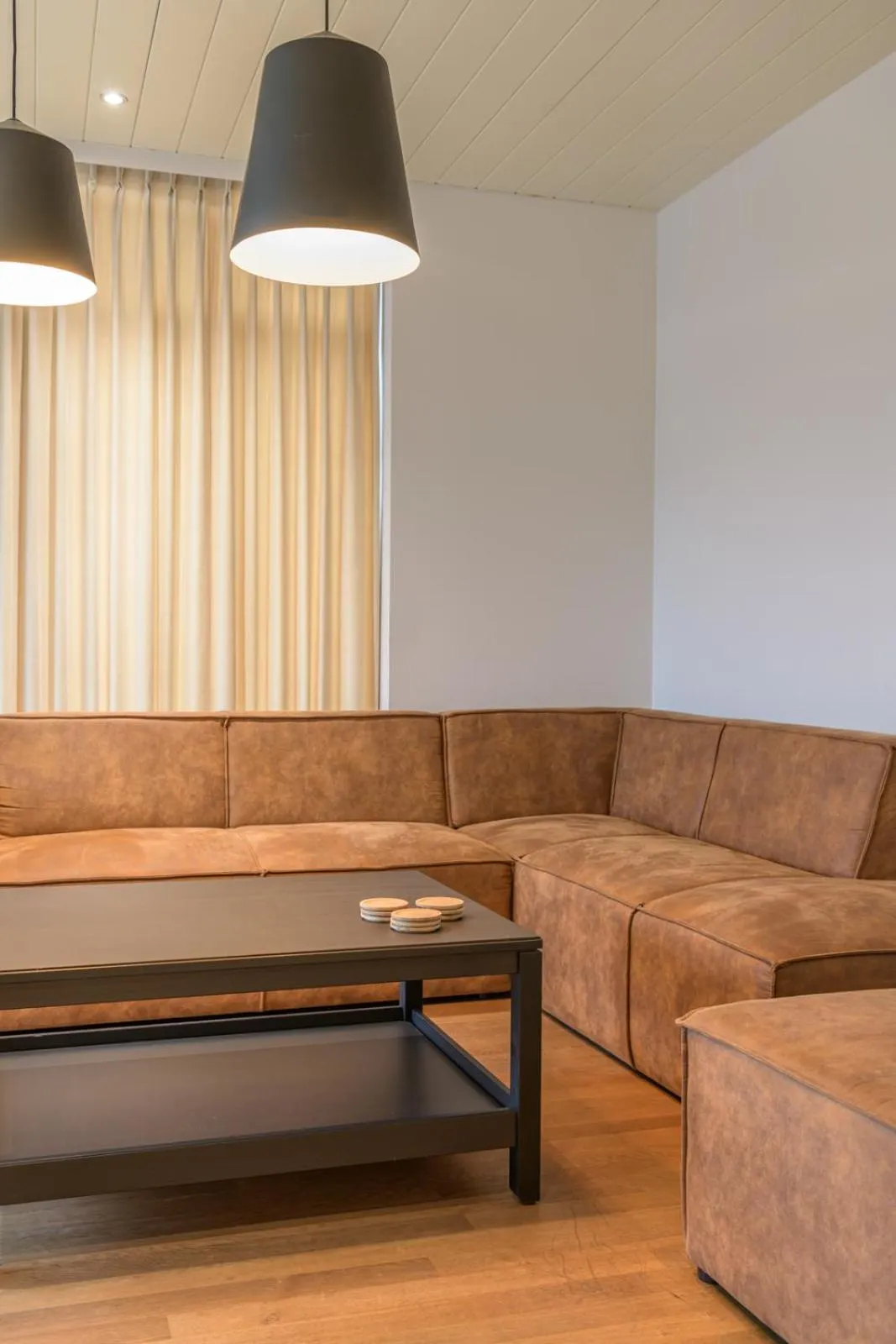 Living room in De Vesten Comfort Lodge