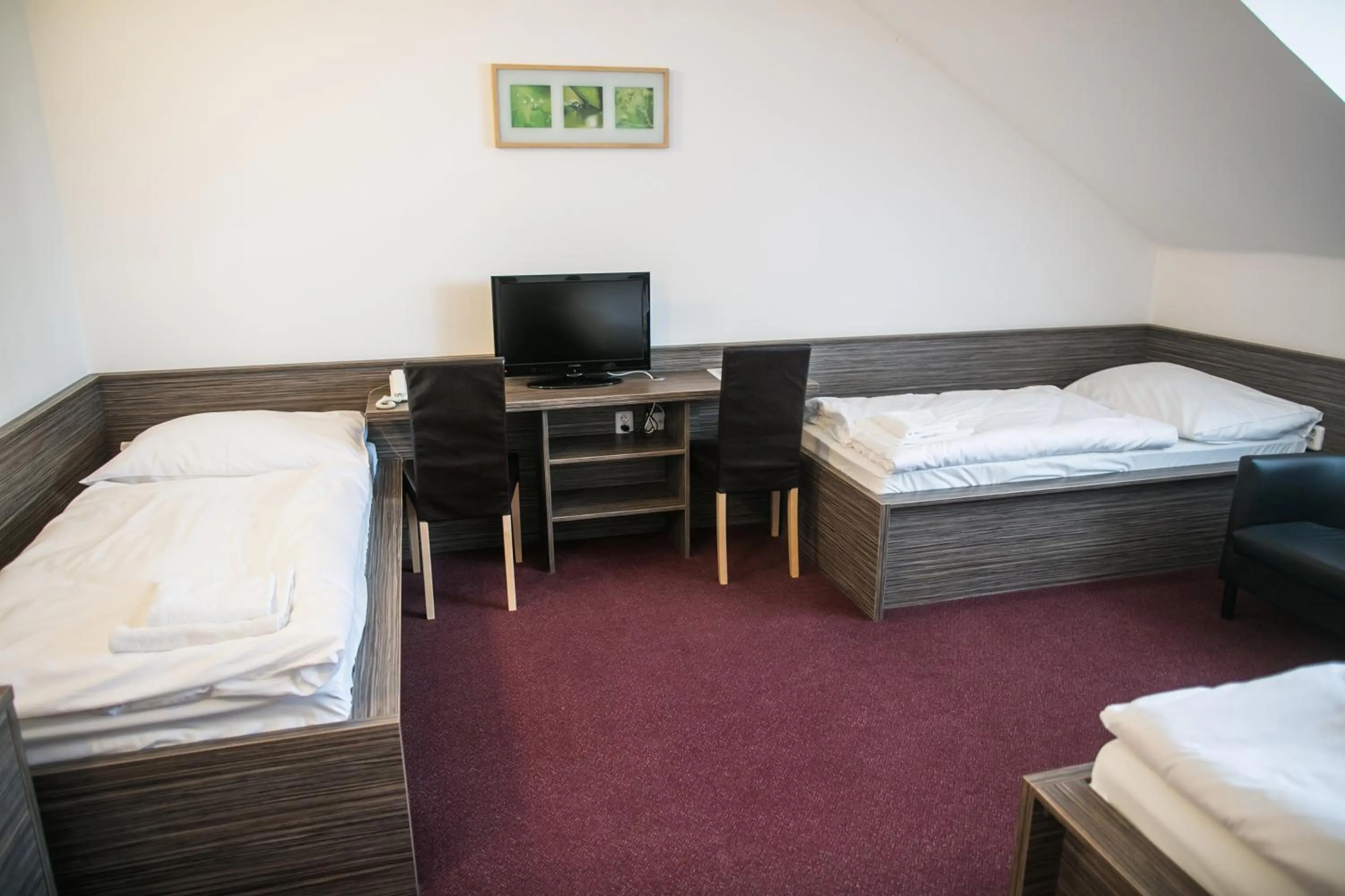 Bedroom, Bed in Hotel ROSE Břeclav