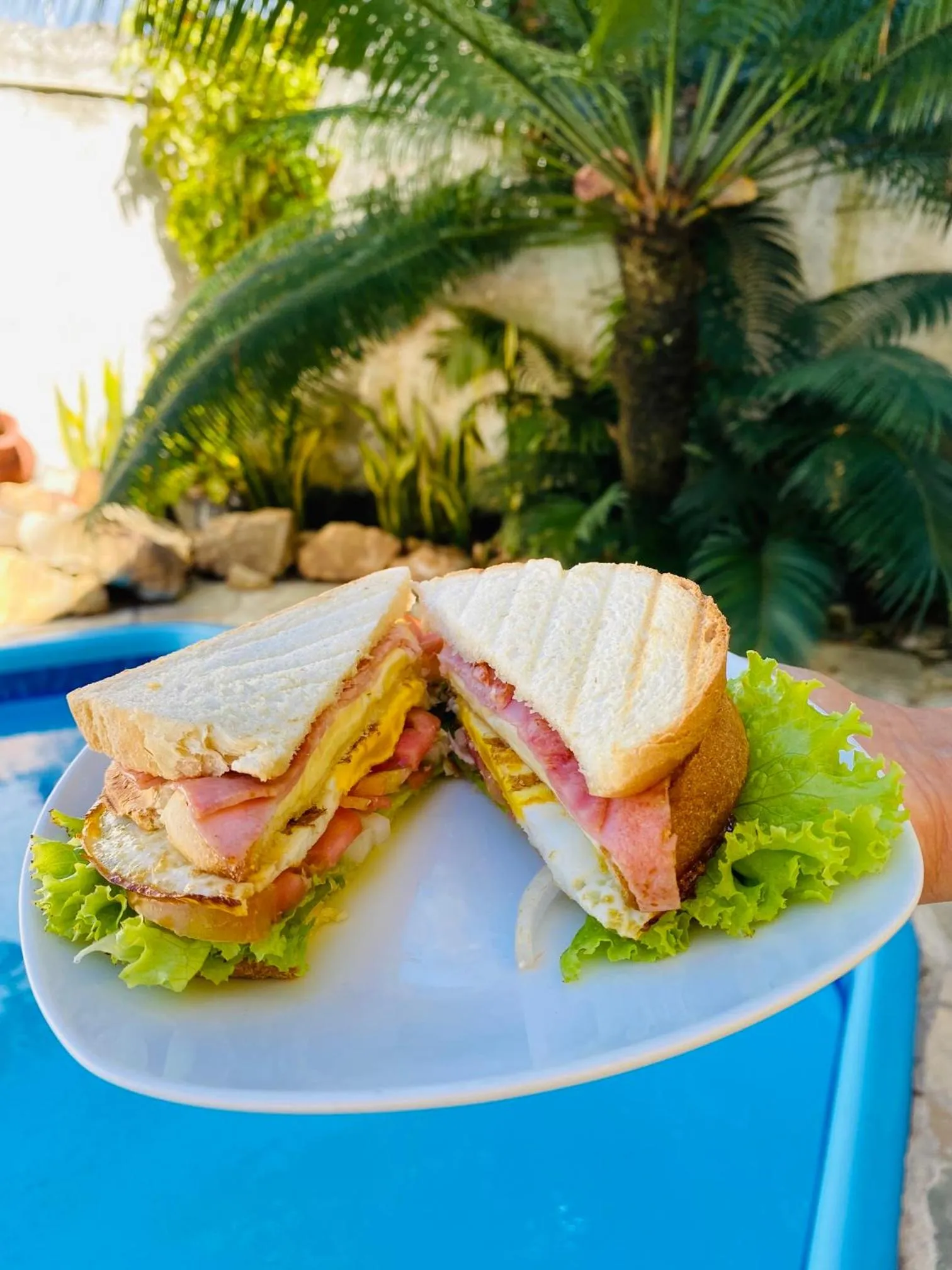 Restaurant/places to eat in Aguamarinha Pousada