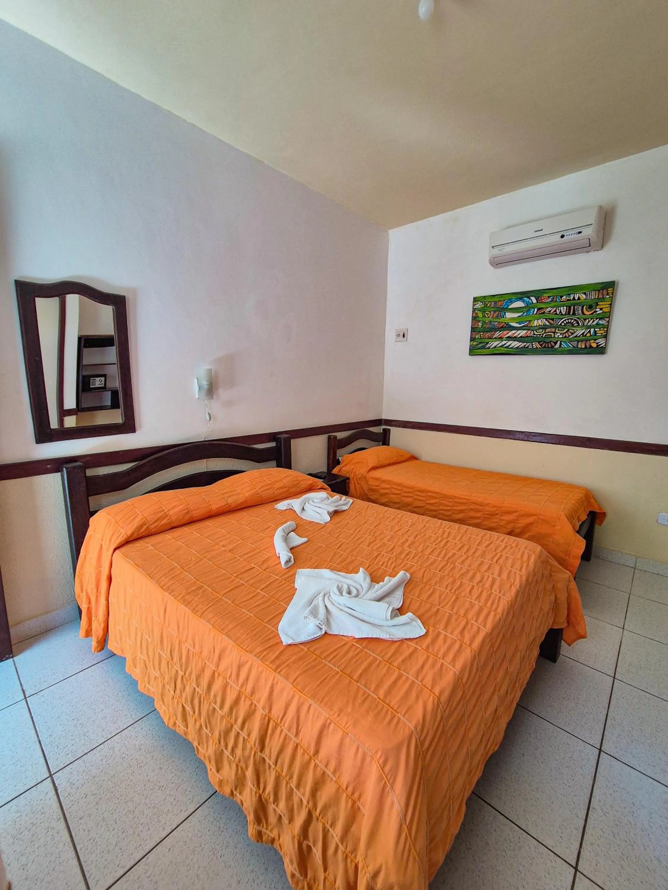 Bedroom, Bed in Aguamarinha Pousada