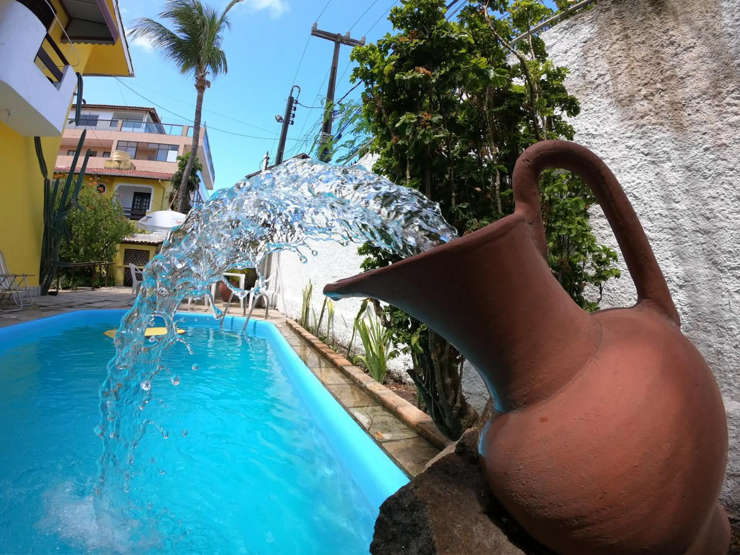 Swimming pool in Aguamarinha Pousada Swimming pool in Aguamarinha Pousada