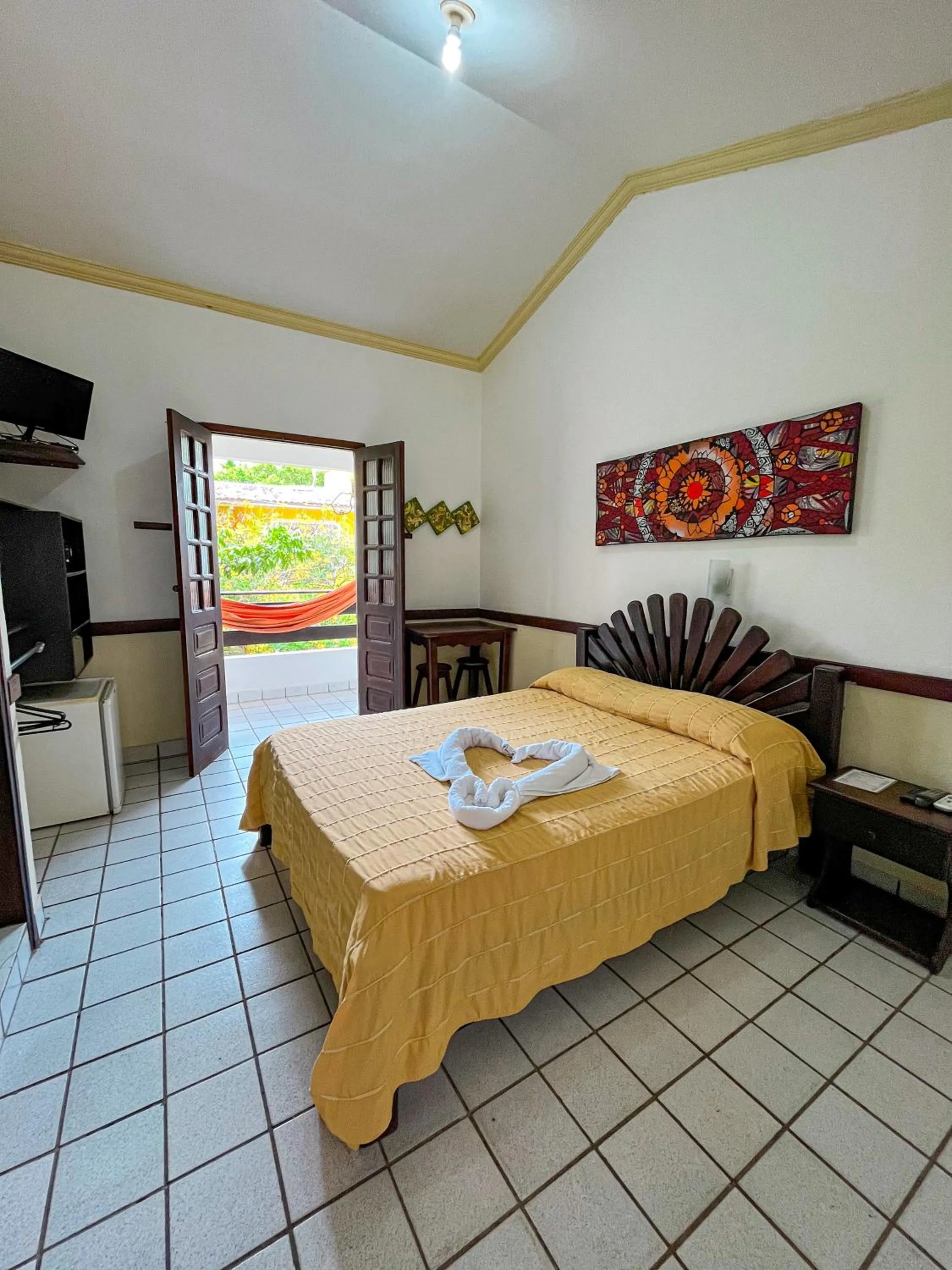 Bedroom, Bed in Aguamarinha Pousada