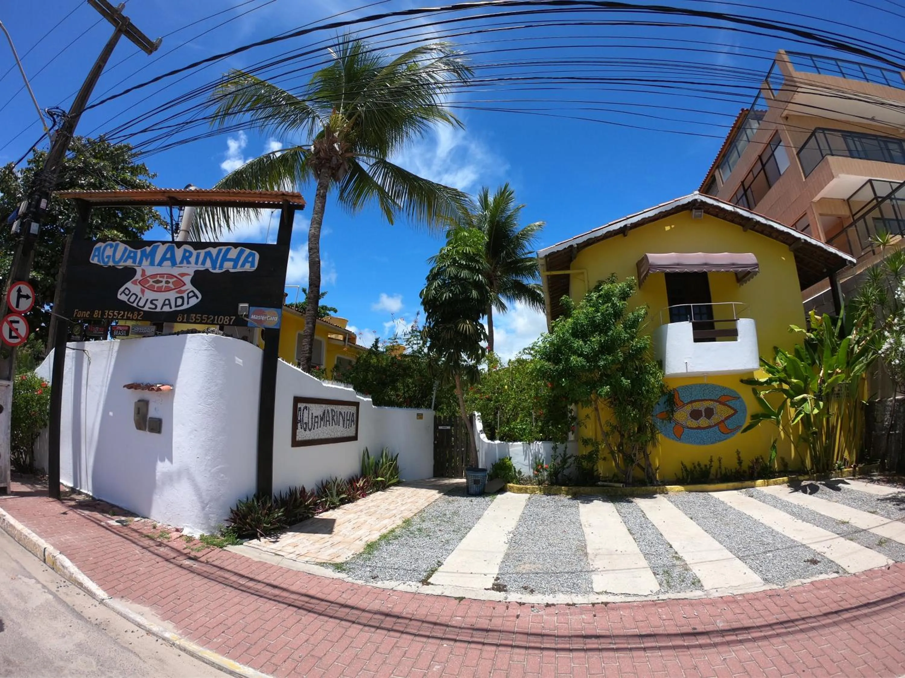 Property building in Aguamarinha Pousada