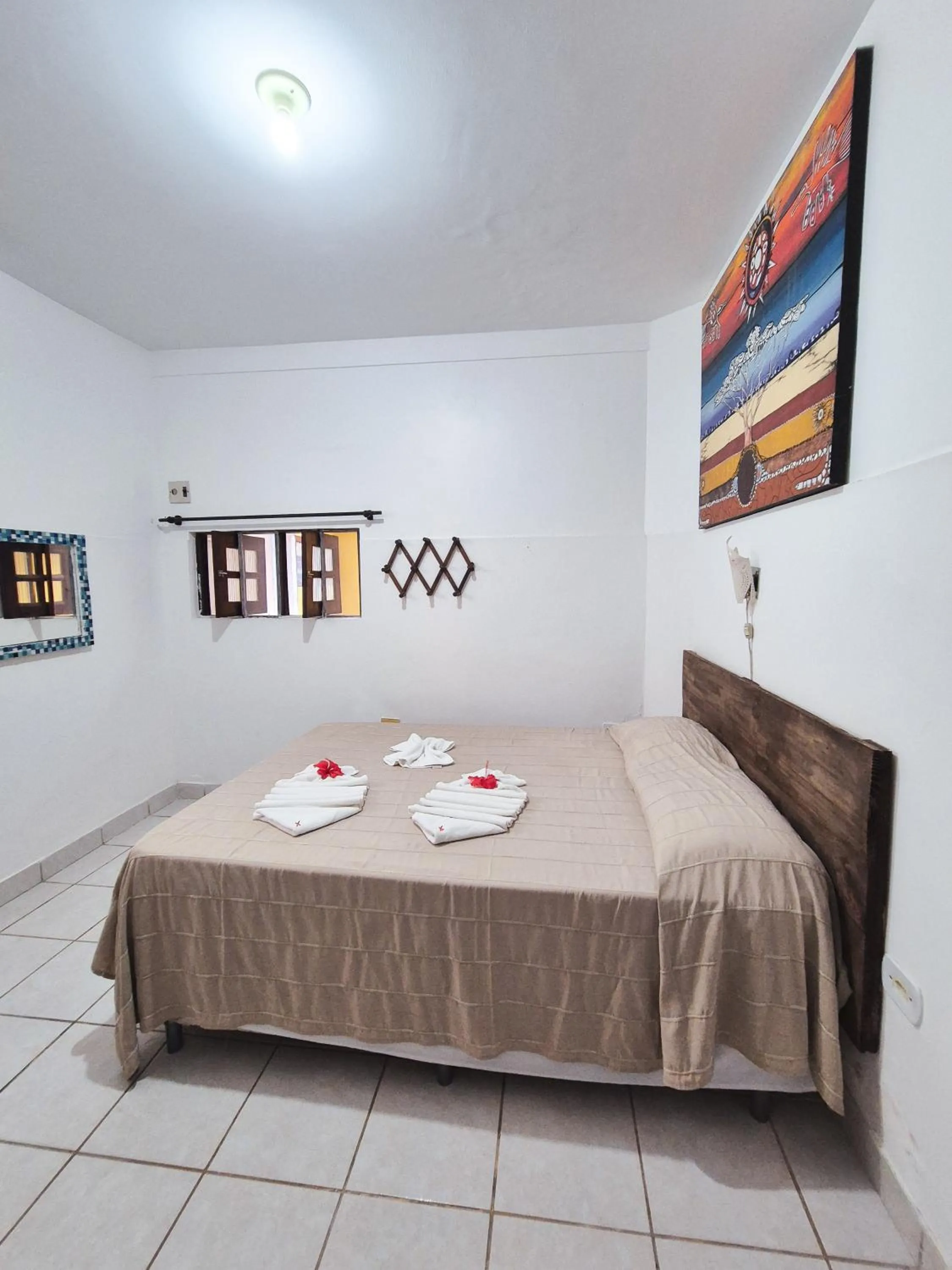 Bedroom, Bed in Aguamarinha Pousada