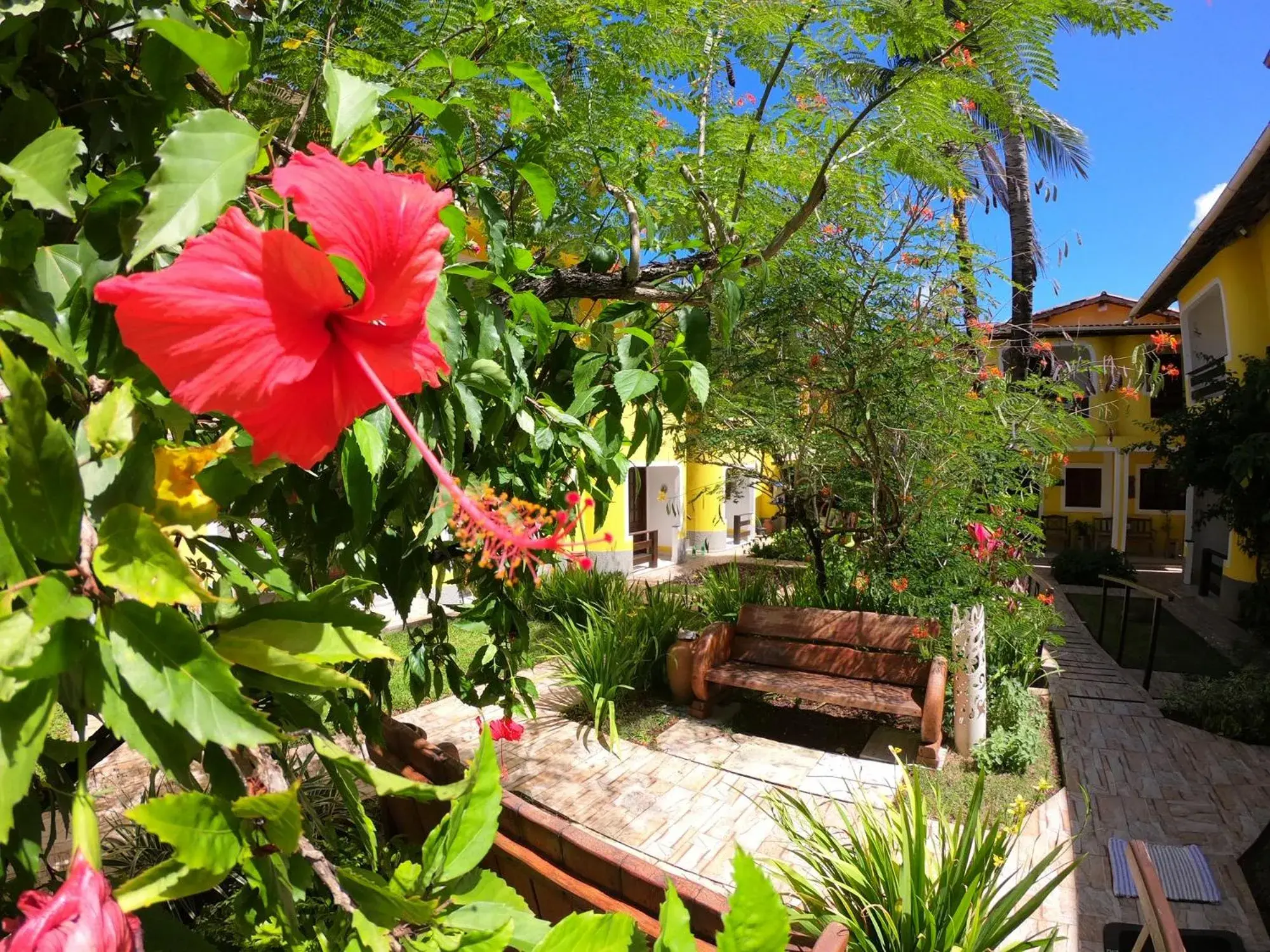 Property building in Aguamarinha Pousada Property building in Aguamarinha Pousada