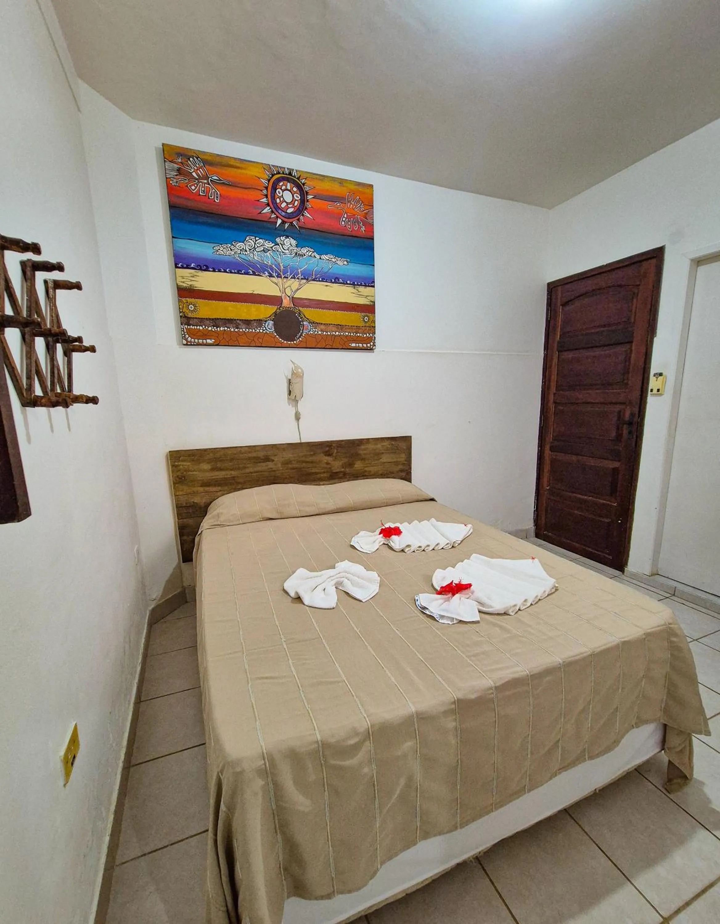 Bedroom, Bed in Aguamarinha Pousada