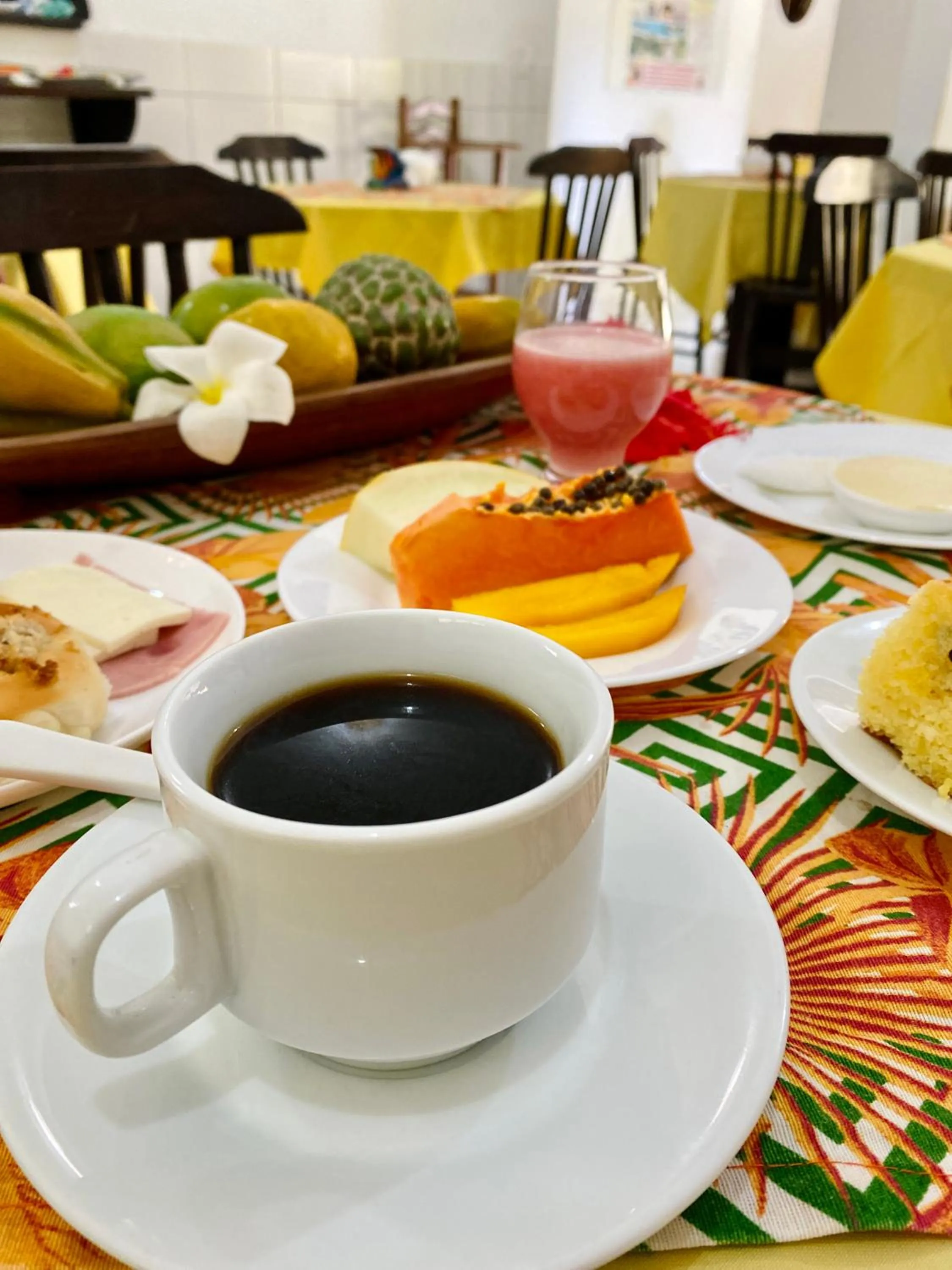 Breakfast in Aguamarinha Pousada