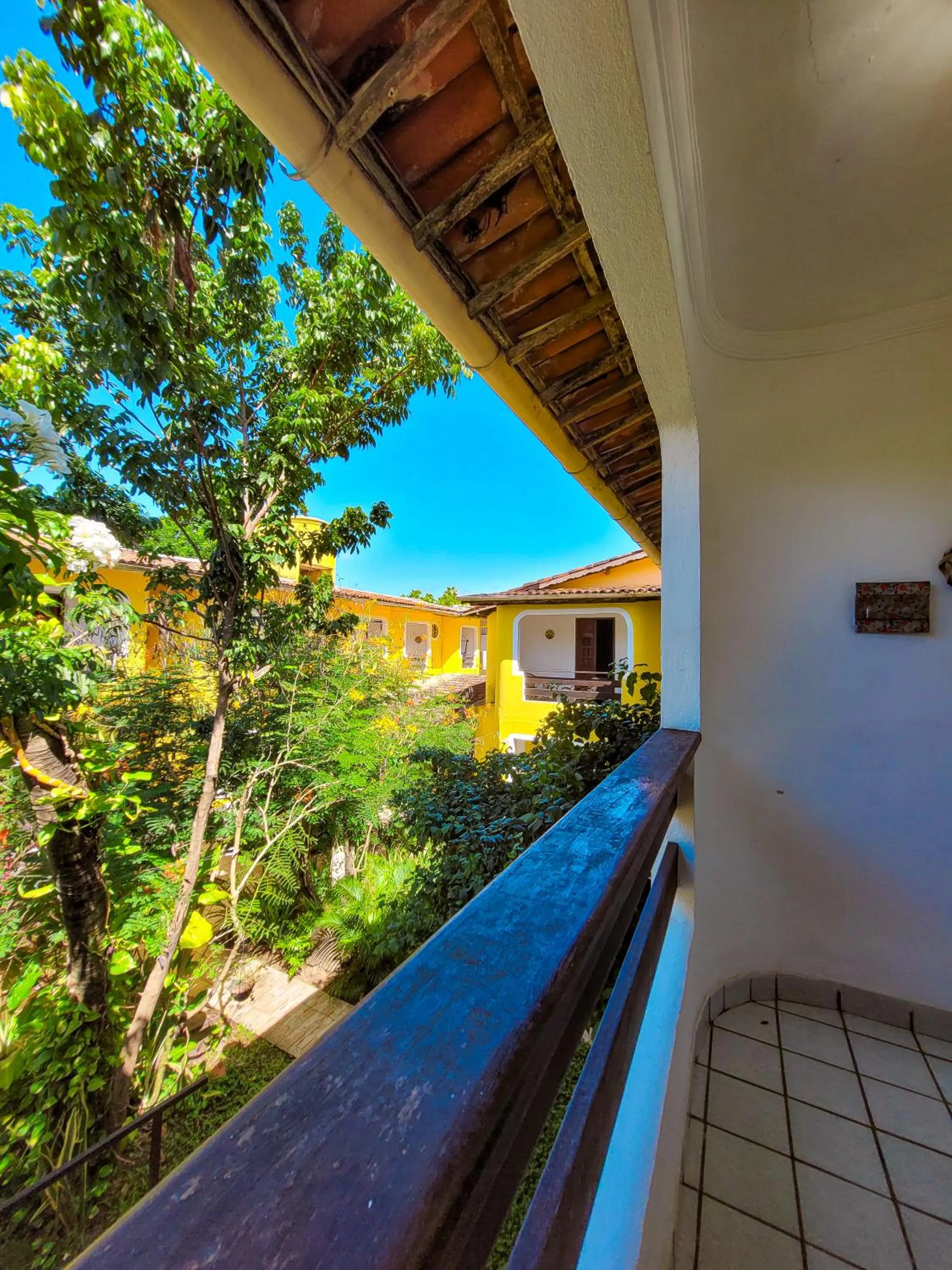 Balcony/Terrace in Aguamarinha Pousada