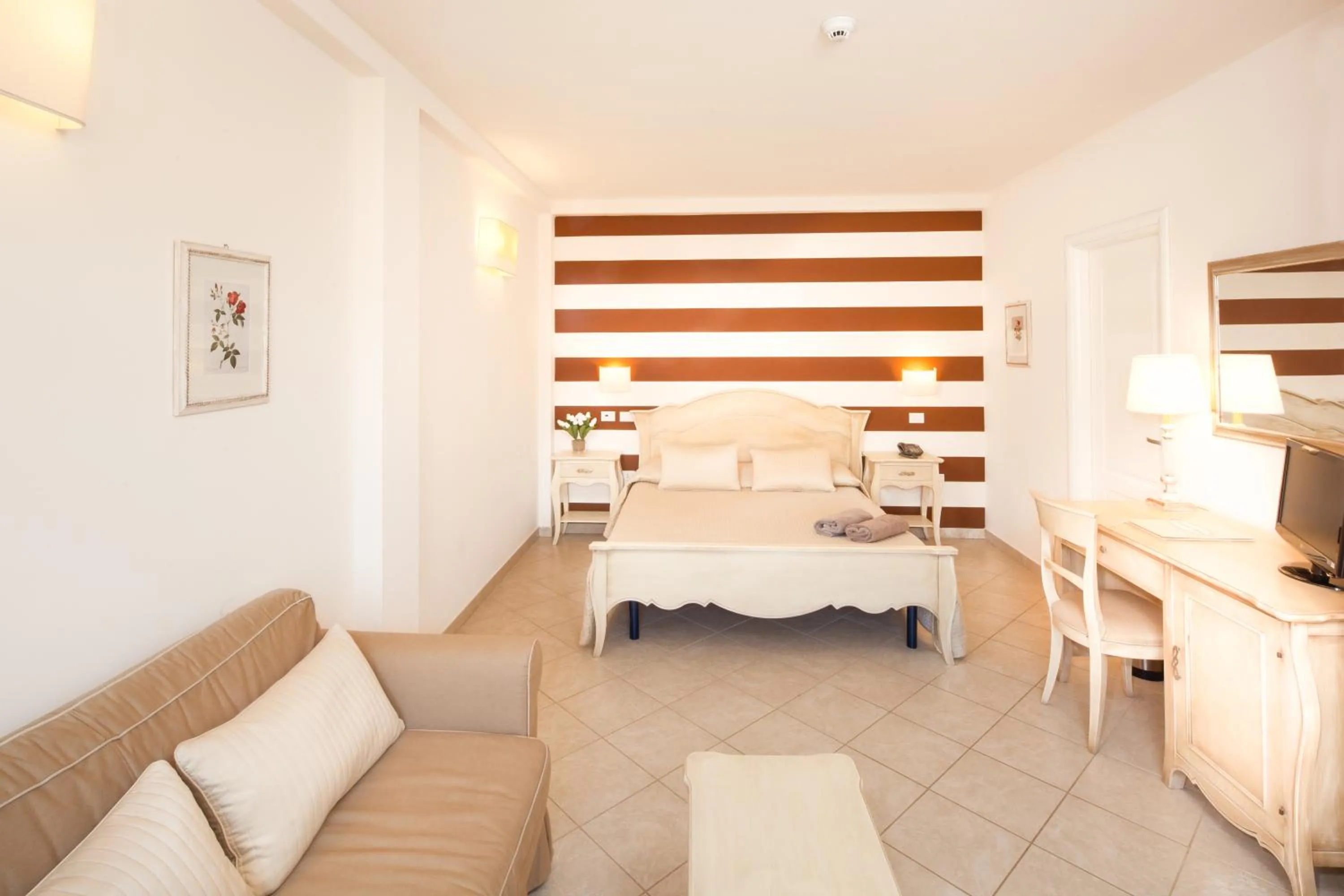Bed in Alcantara Resort di Charme Adults Only