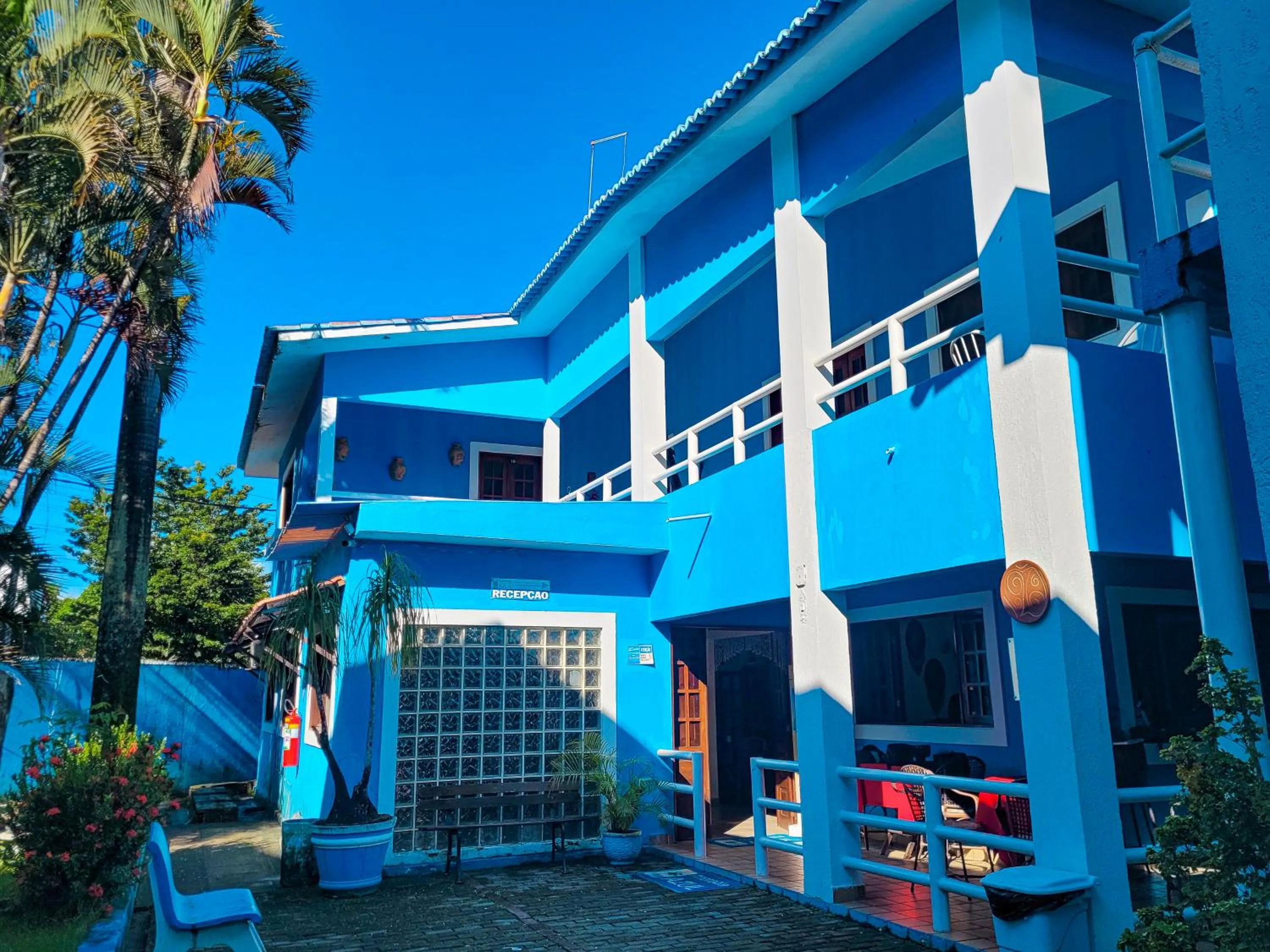 Property building in Pousada Morada Azul