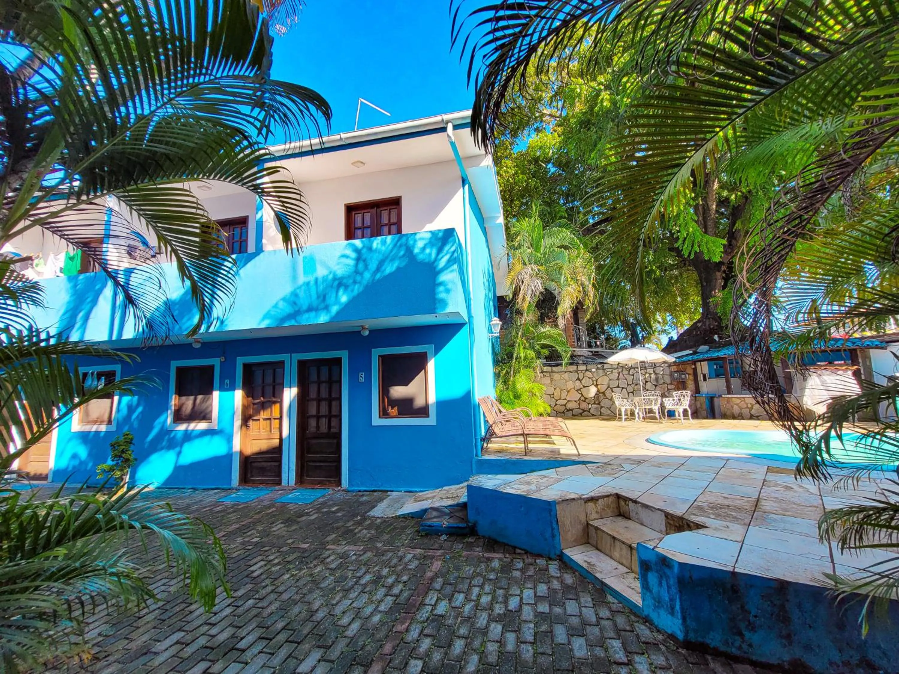 Property building in Pousada Morada Azul