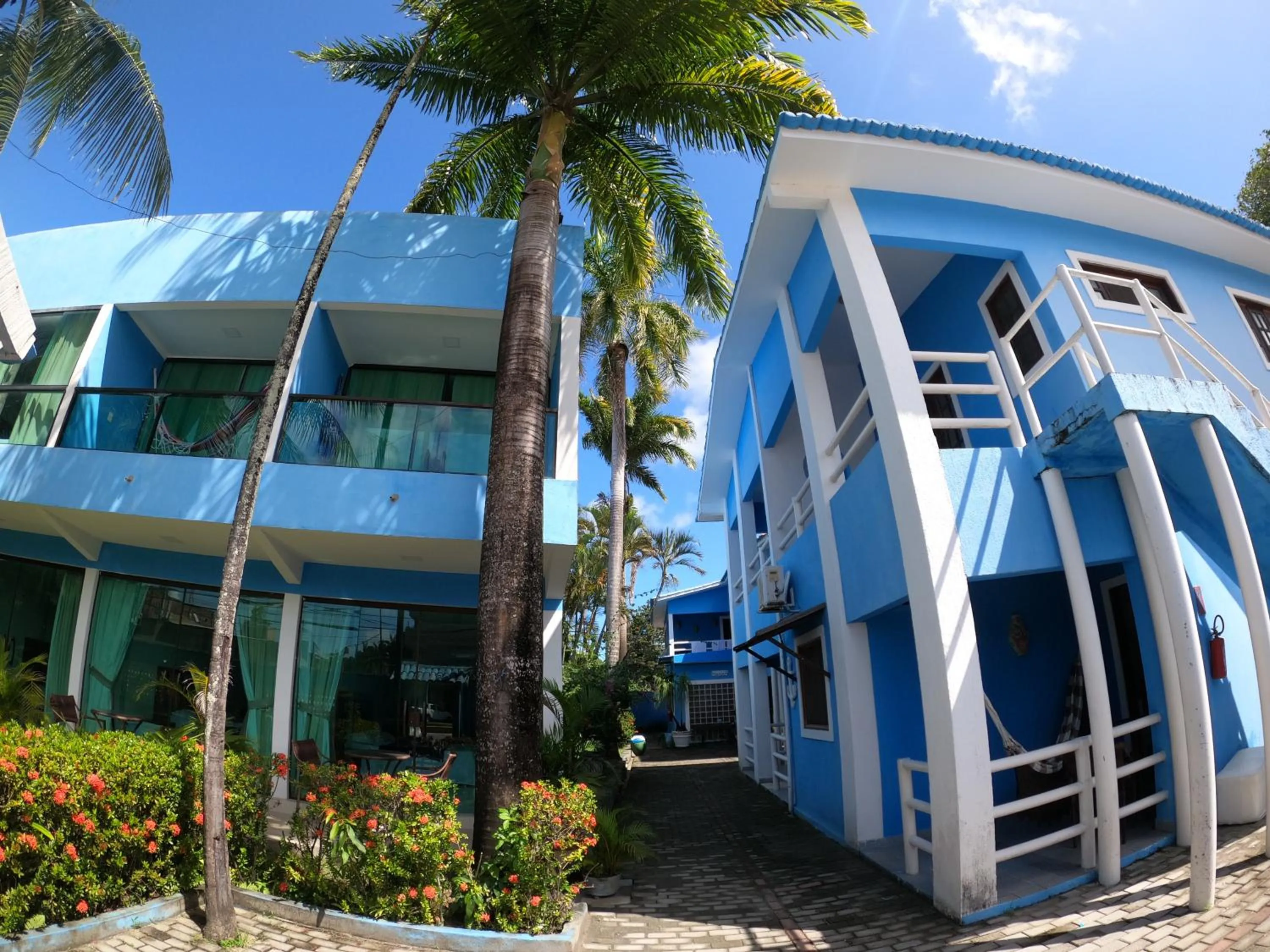 Property building in Pousada Morada Azul