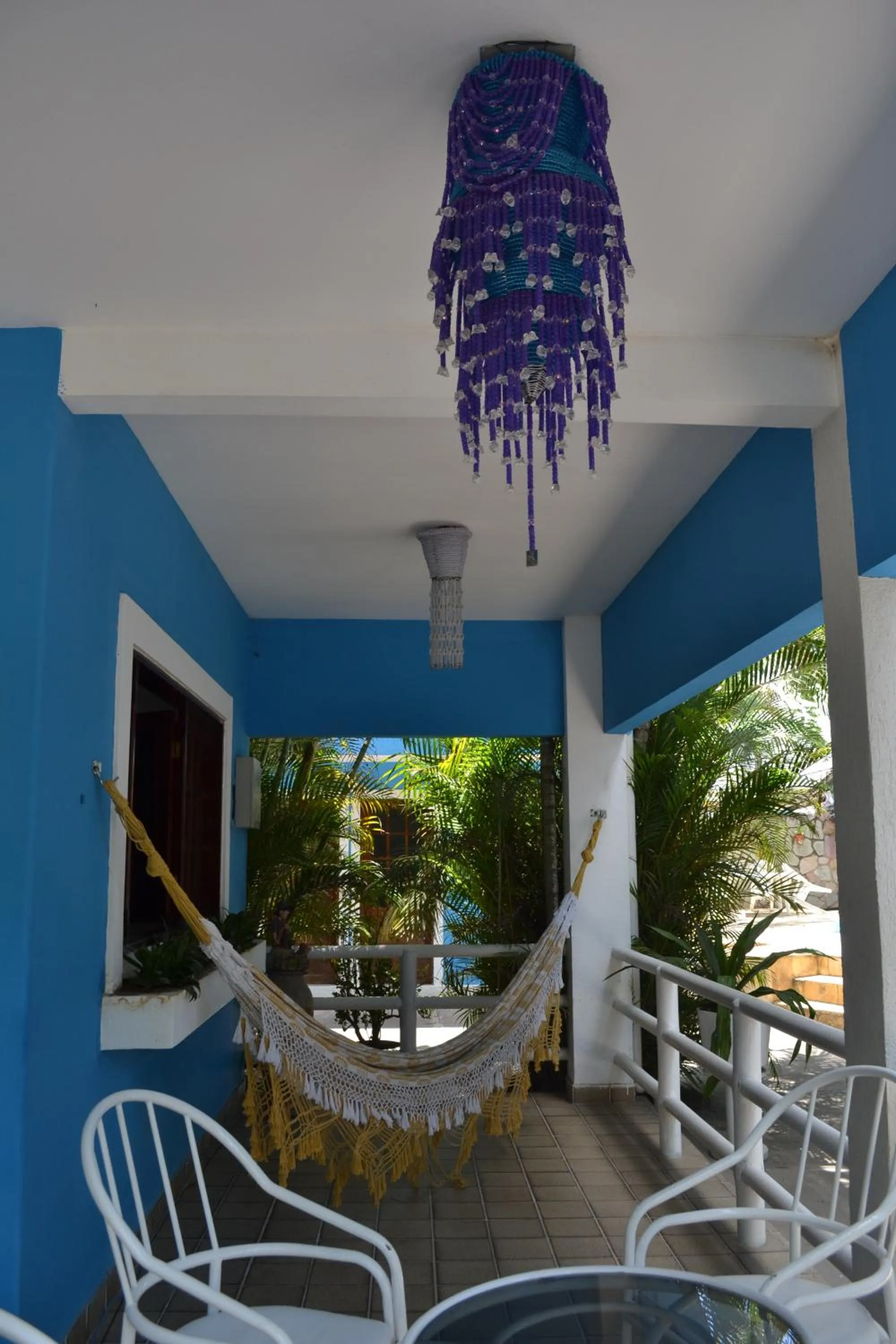 Balcony/Terrace in Pousada Morada Azul