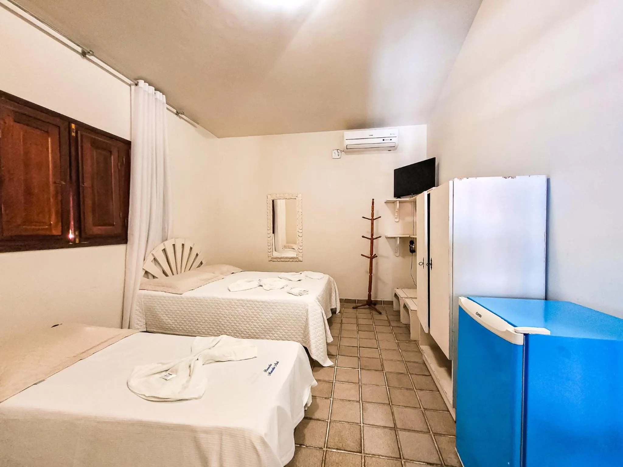 Bed in Pousada Morada Azul