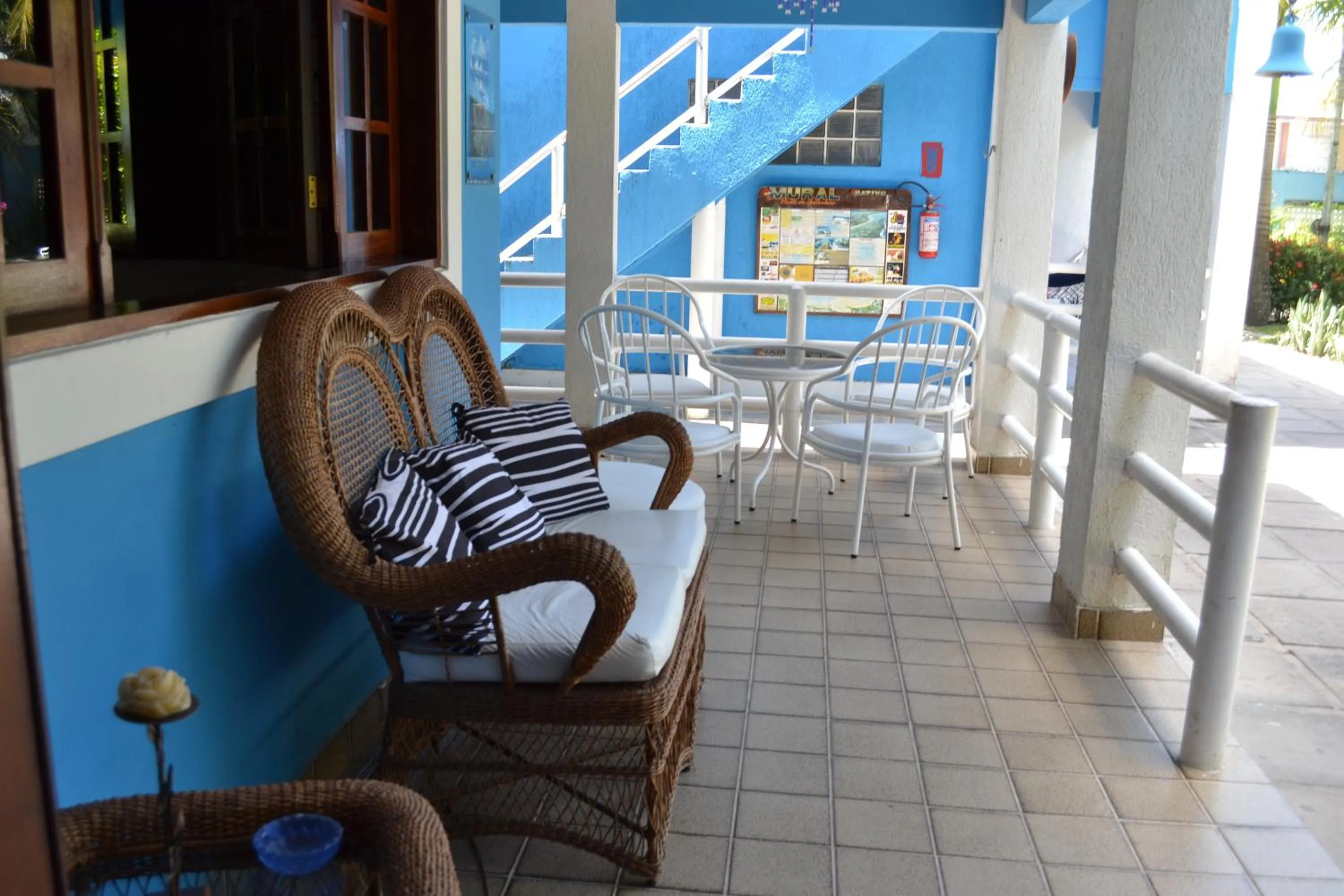 Patio in Pousada Morada Azul