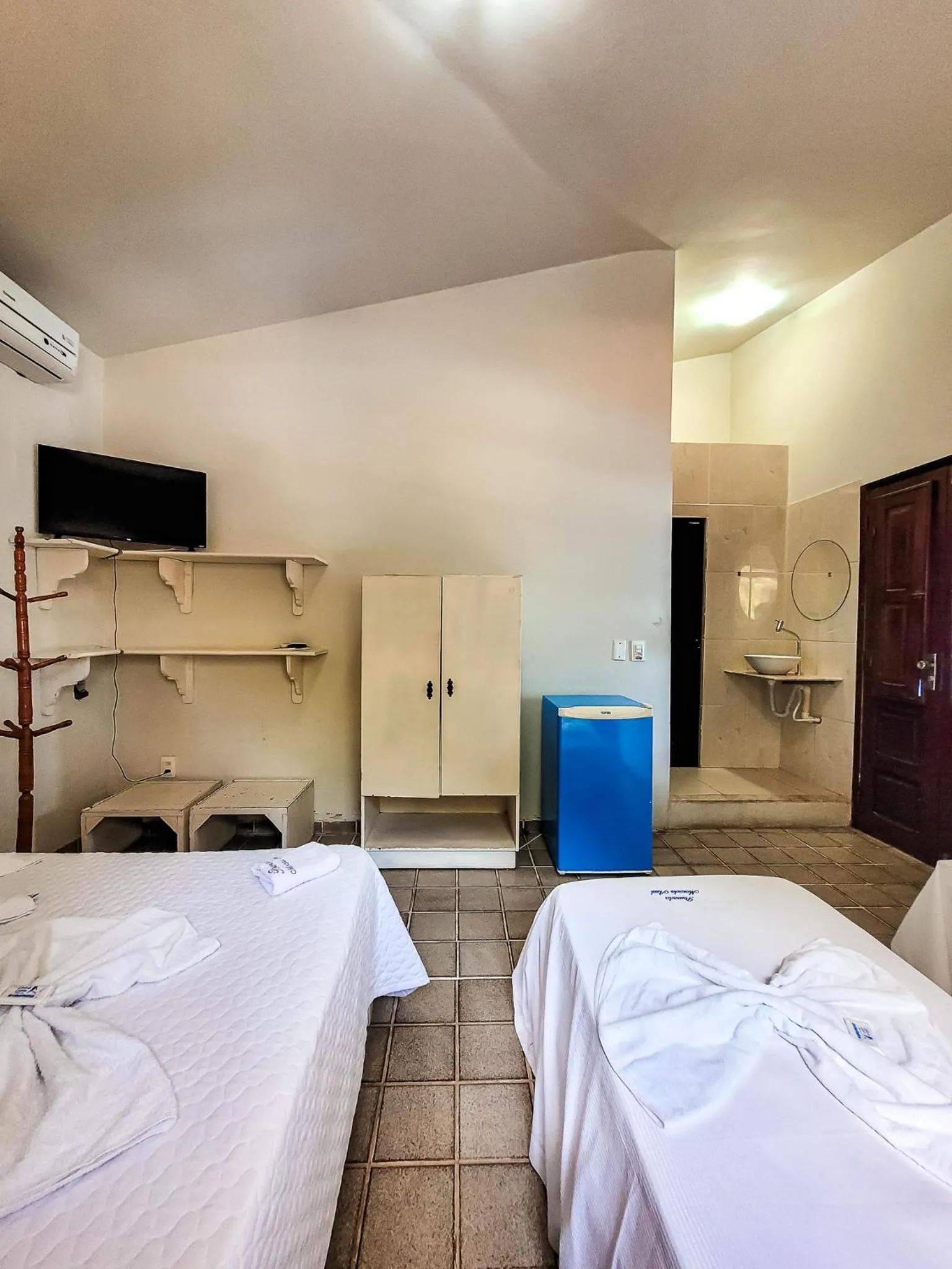 Bed in Pousada Morada Azul