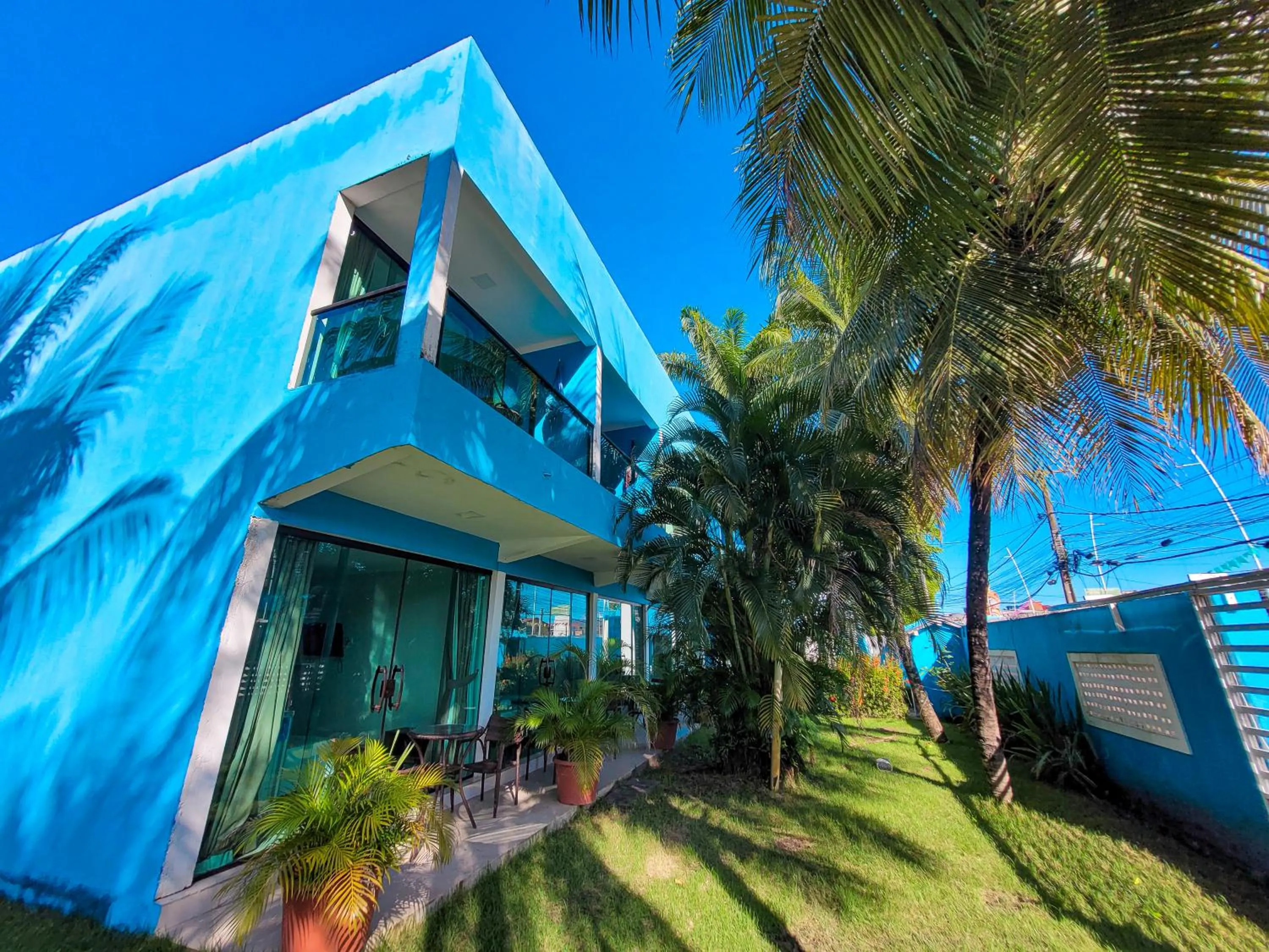 Facade/entrance in Pousada Morada Azul