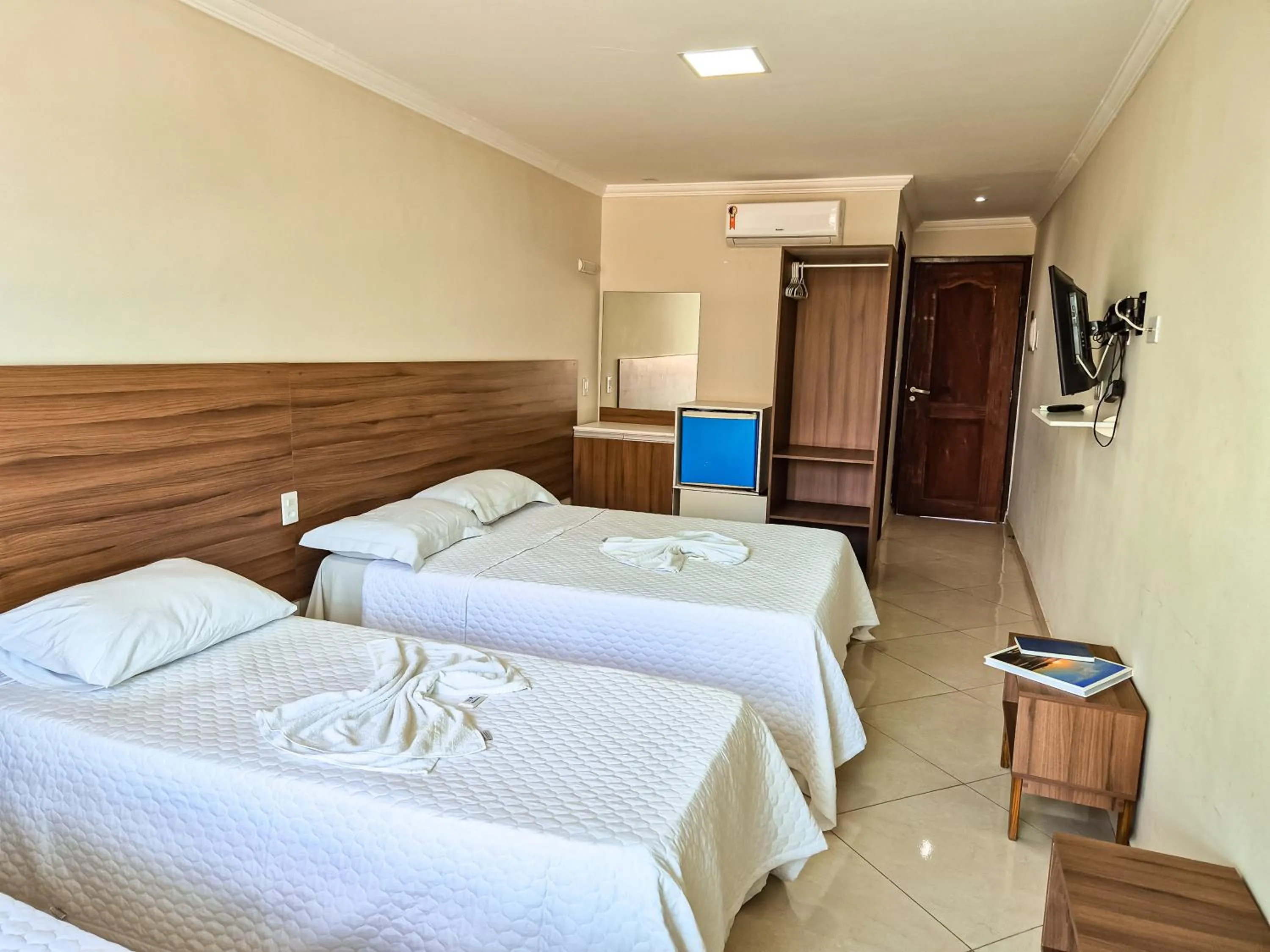 Bed in Pousada Morada Azul