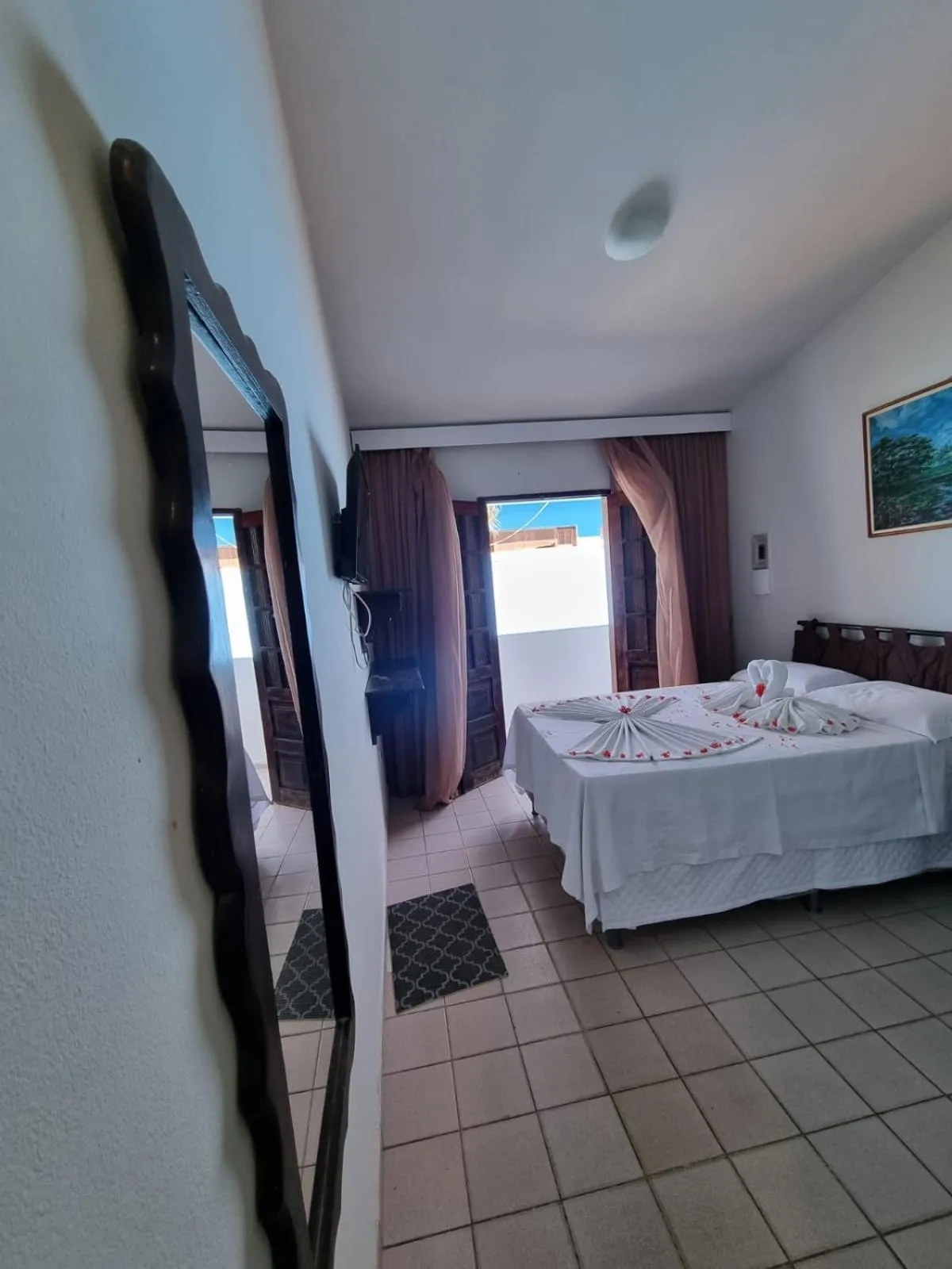 Photo of the whole room, Bed in Pousada Morada Azul