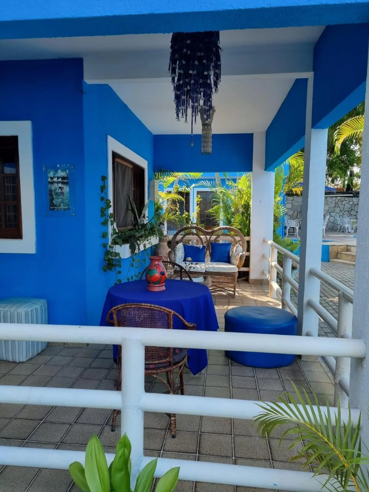 Patio in Pousada Morada Azul