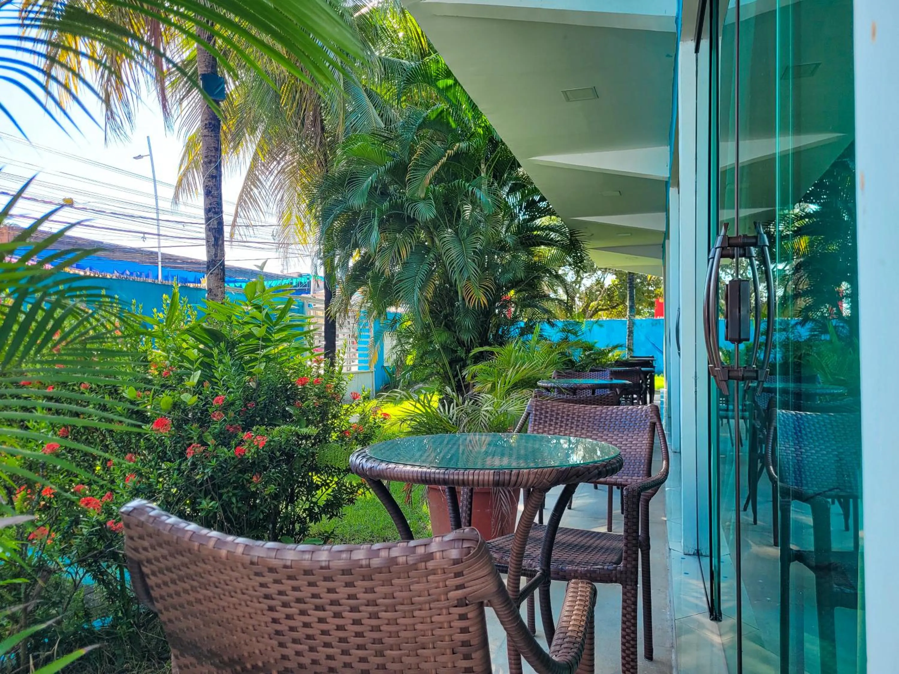 Patio in Pousada Morada Azul