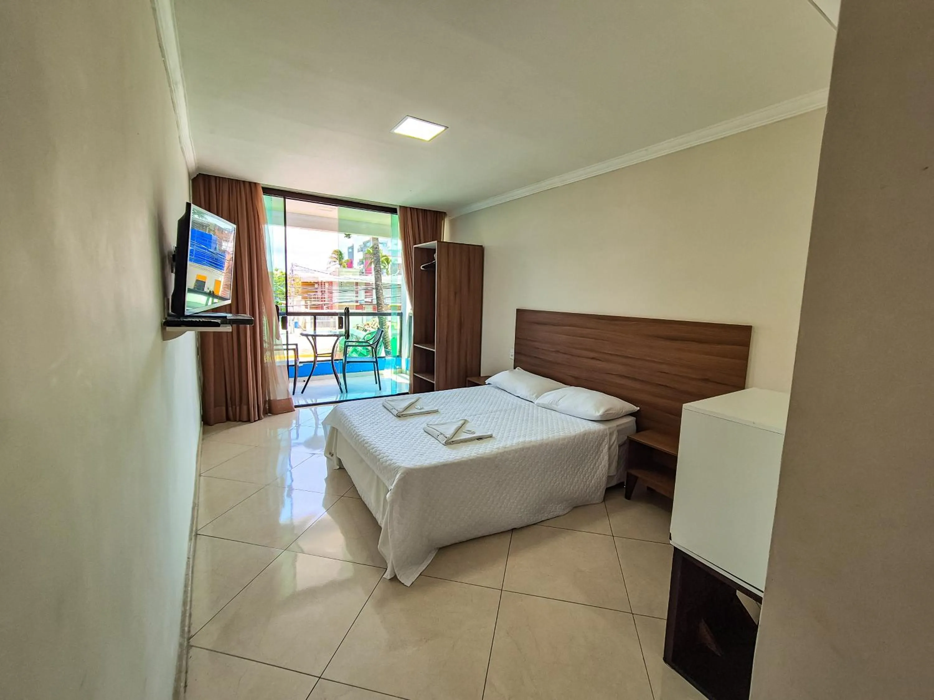 Bed in Pousada Morada Azul