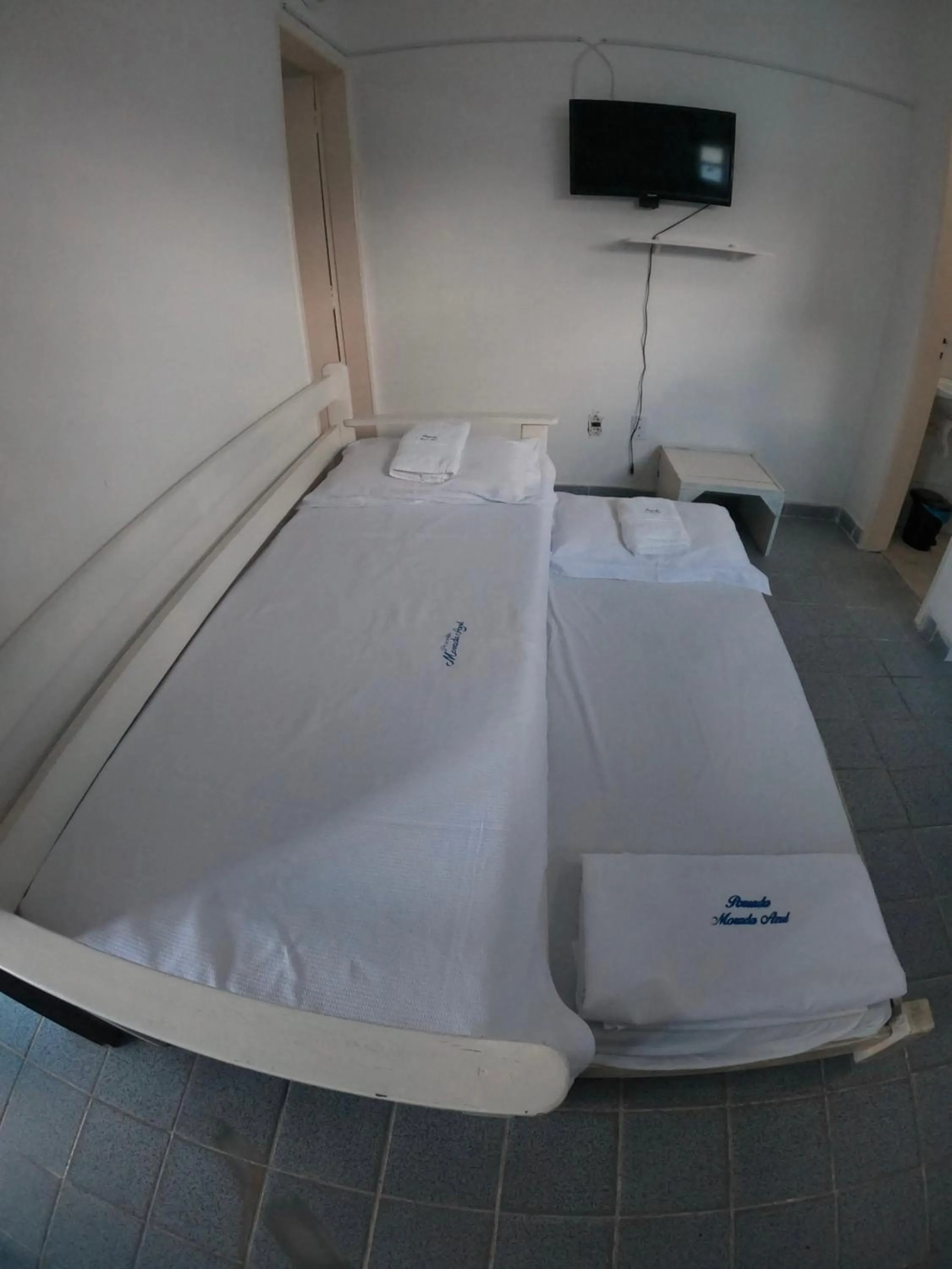 Bed in Pousada Morada Azul