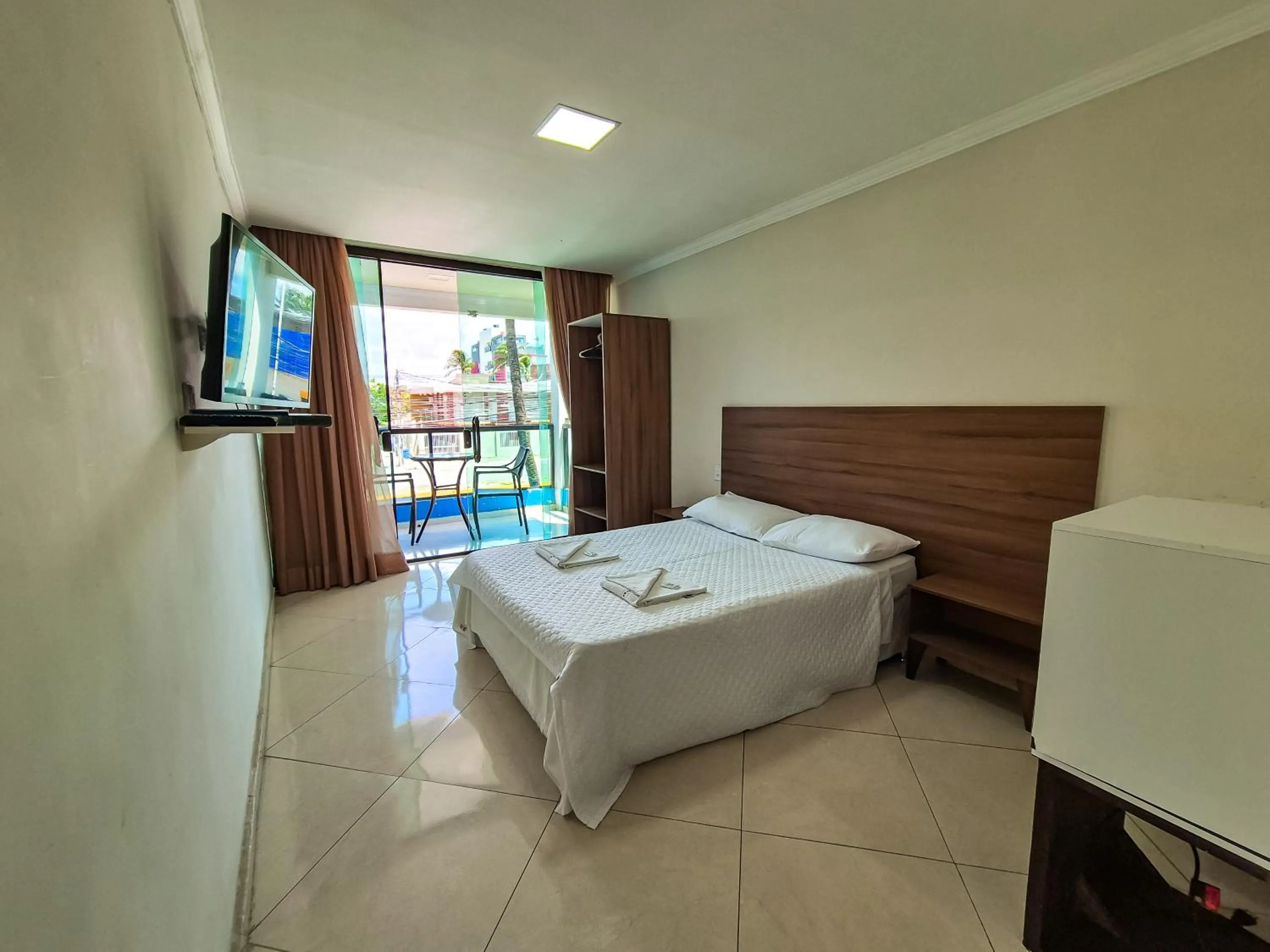 Bed in Pousada Morada Azul