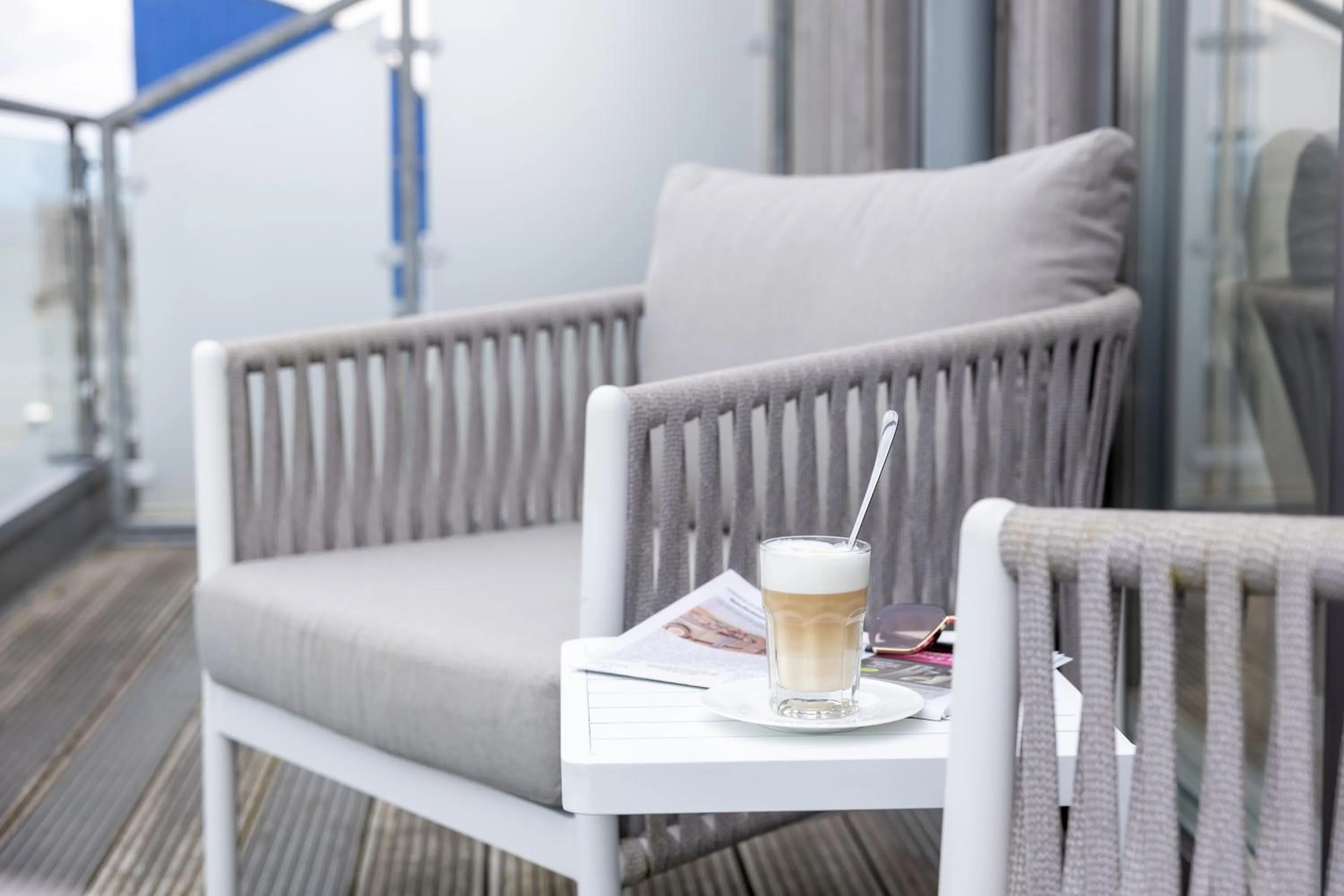 View (from property/room) in Hotel STRAND am Königshafen