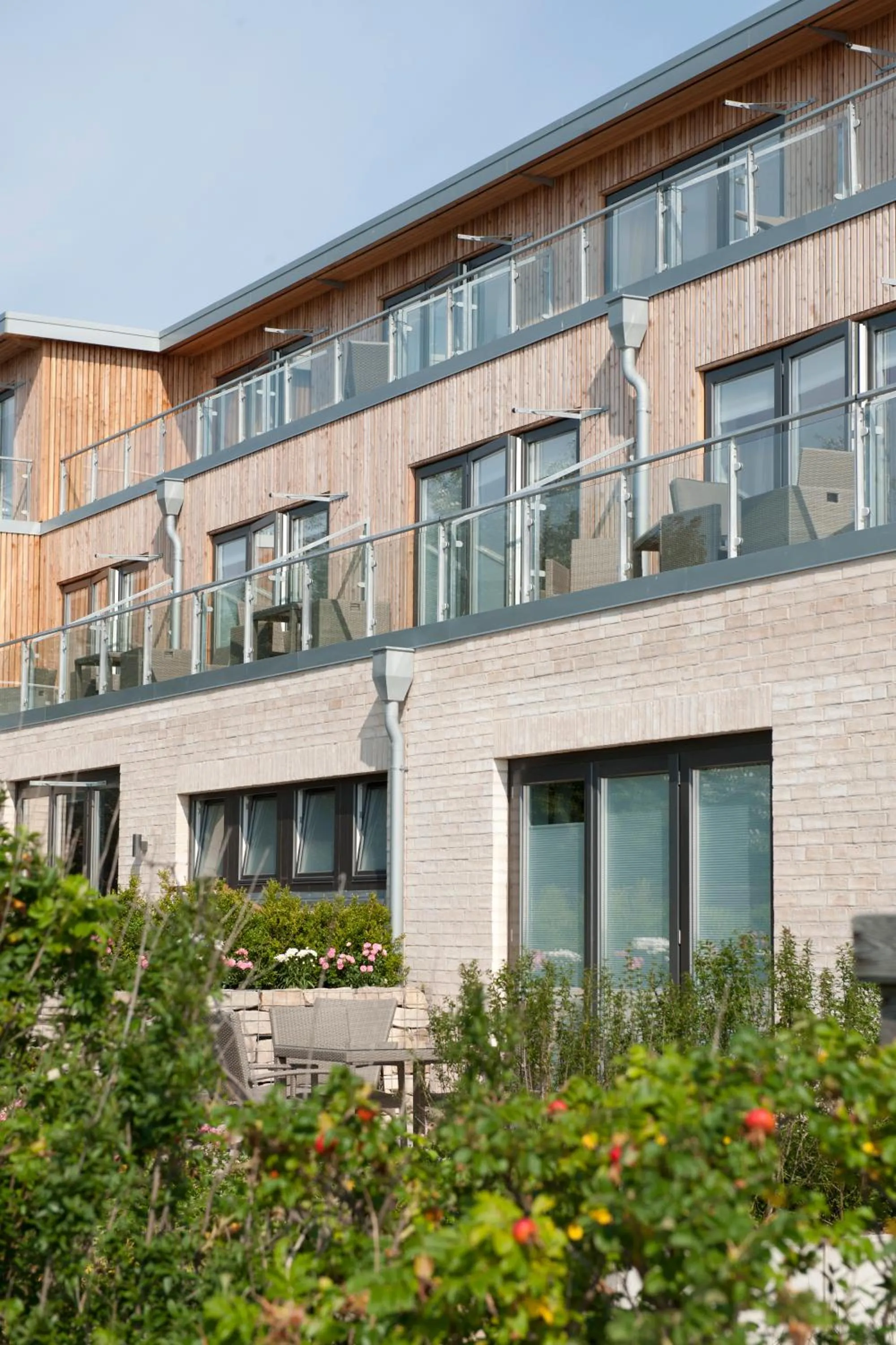 Balcony/Terrace in Hotel STRAND am Königshafen