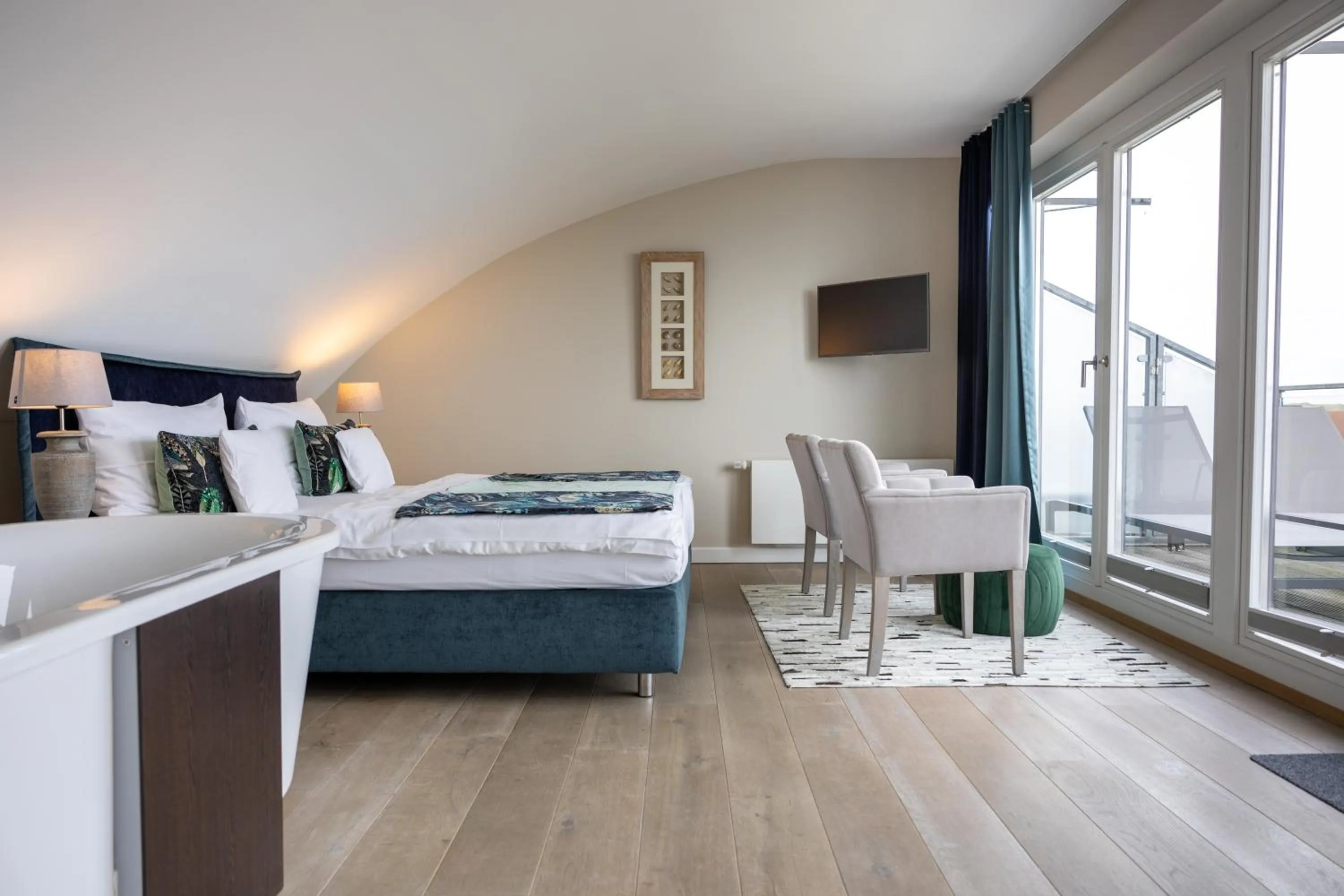 Bed in Hotel STRAND am Königshafen