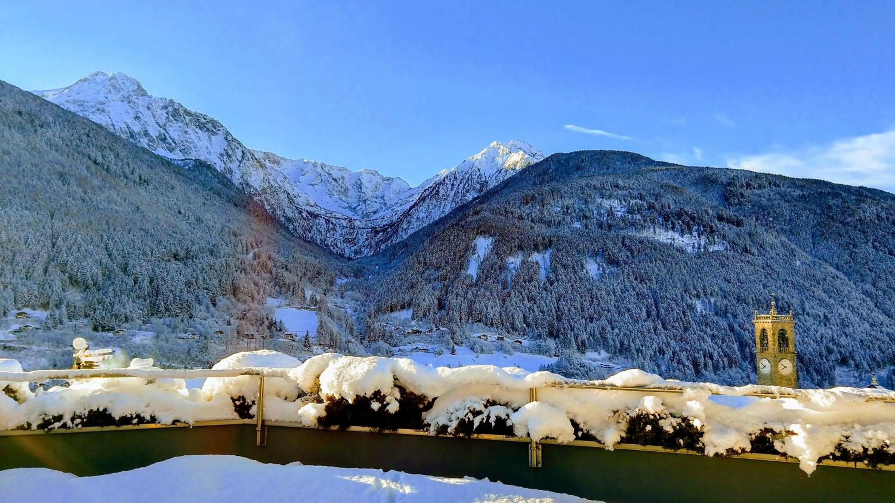 Natural landscape in Villa Elisa