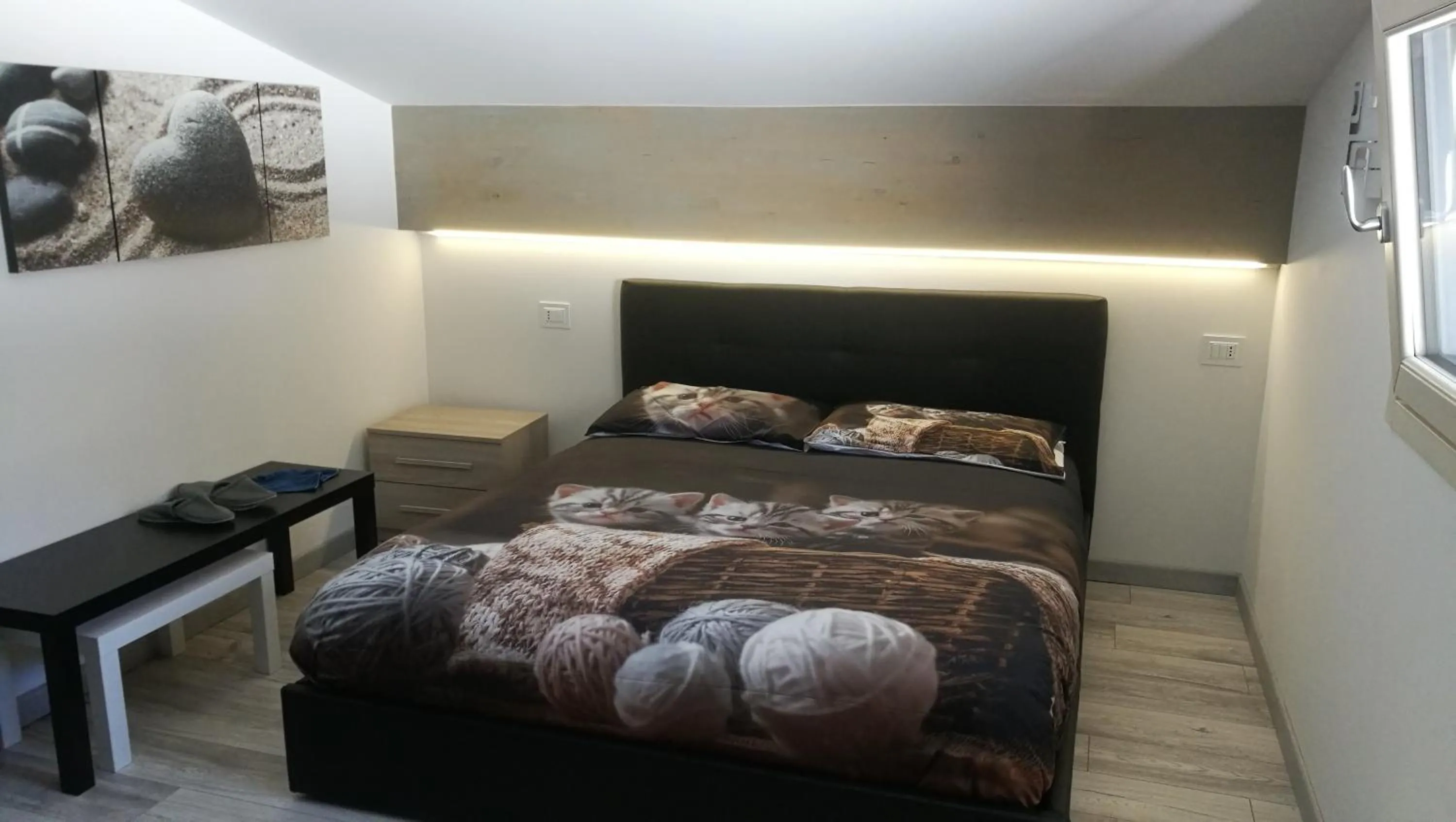 Bed in Villa Elisa