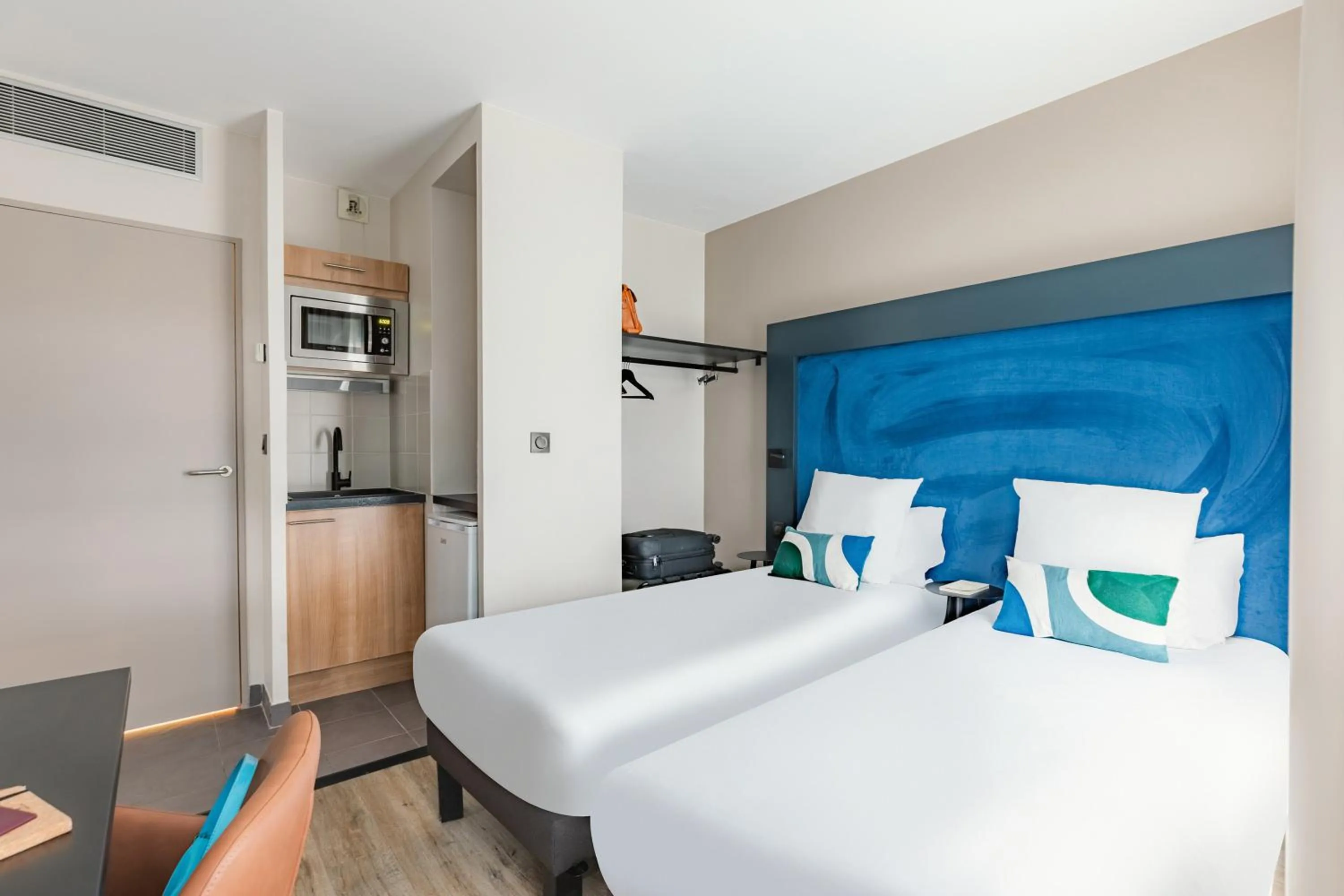 Bed in Appart'City Collection Paris Grande Bibliothèque