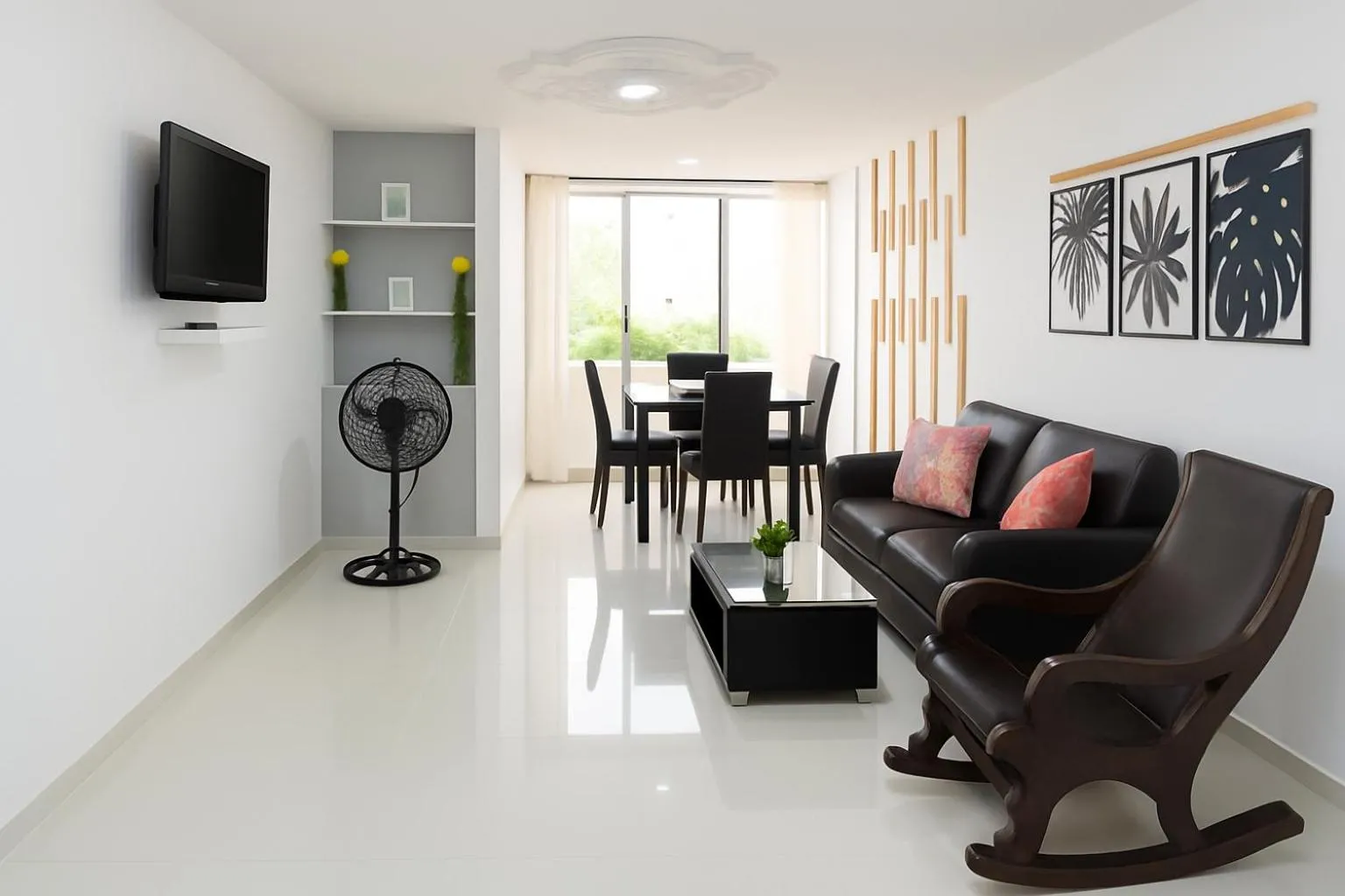 TV and multimedia in Nabusimake Apartamentos By DANP