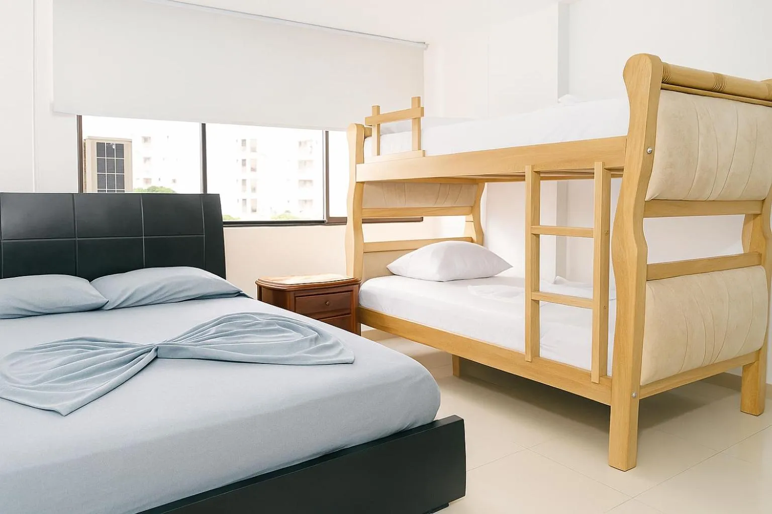 Bedroom, Bed in Nabusimake Apartamentos By DANP